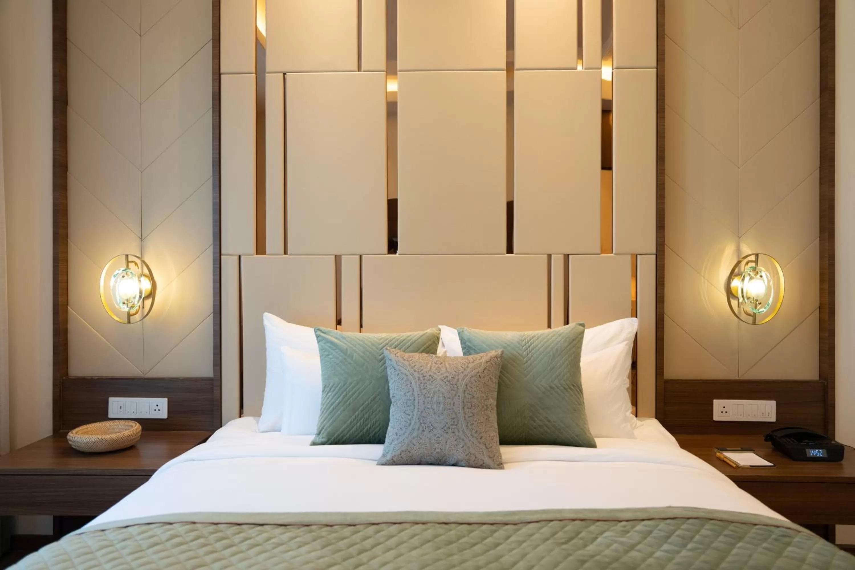 Bed in The Greenwood Guwahati - A Luxury Boutique Hotel