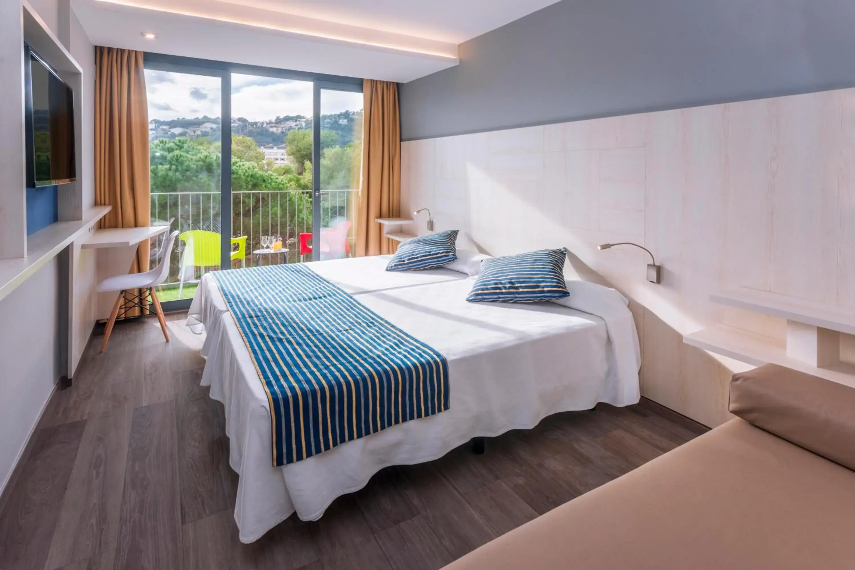 Photo of the whole room, Bed in GHT Sa Riera Photo of the whole room, Bed in GHT Sa Riera