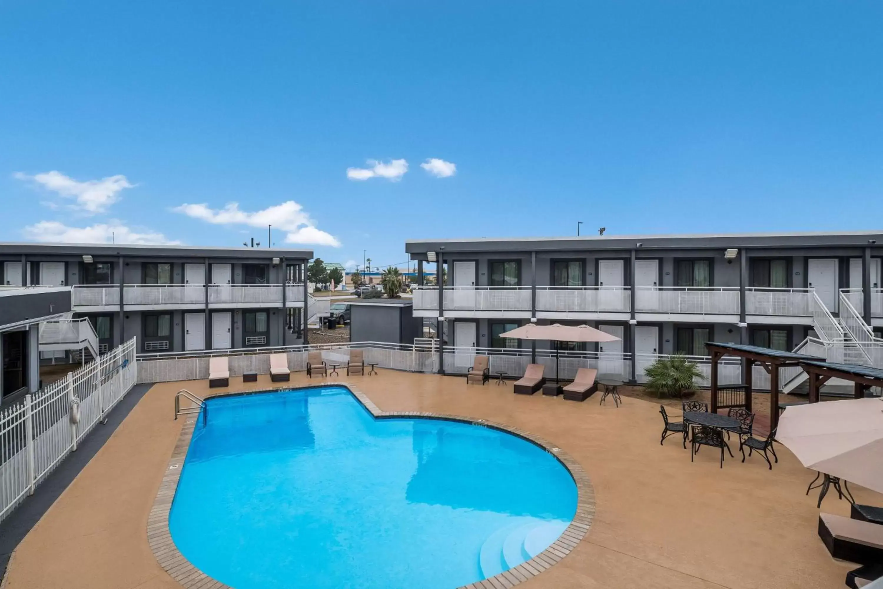Pool View in SureStay Hotel Laredo by Best Western