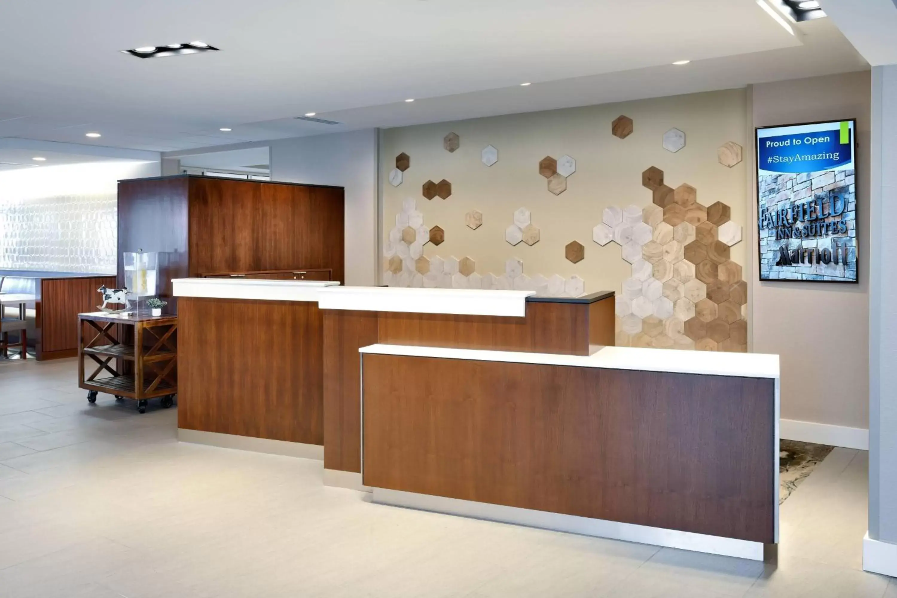Lobby or reception, Lobby/Reception in Fairfield Inn & Suites by Marriott Springfield North