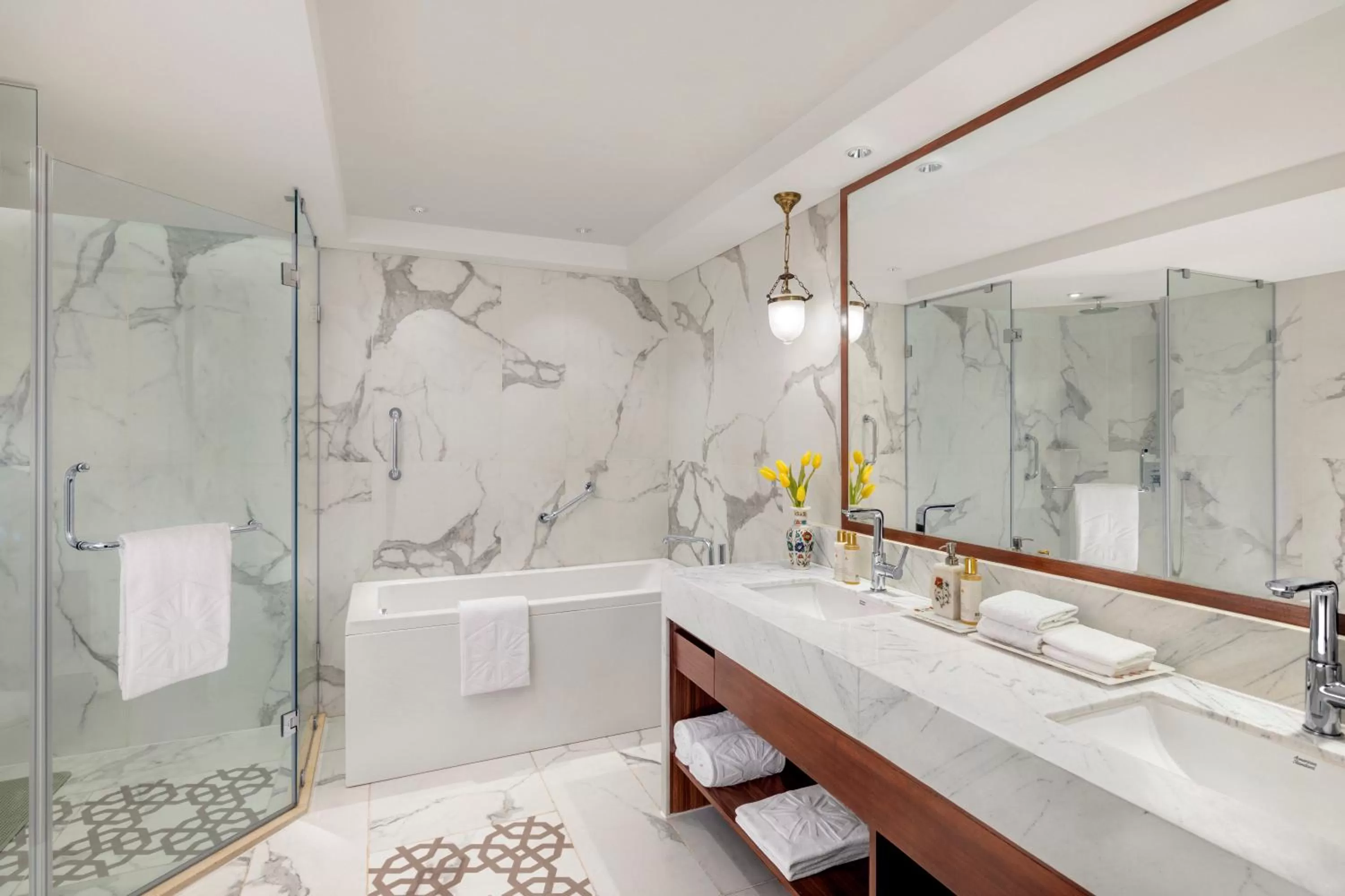 Bathroom in Tajview, Agra-IHCL SeleQtions