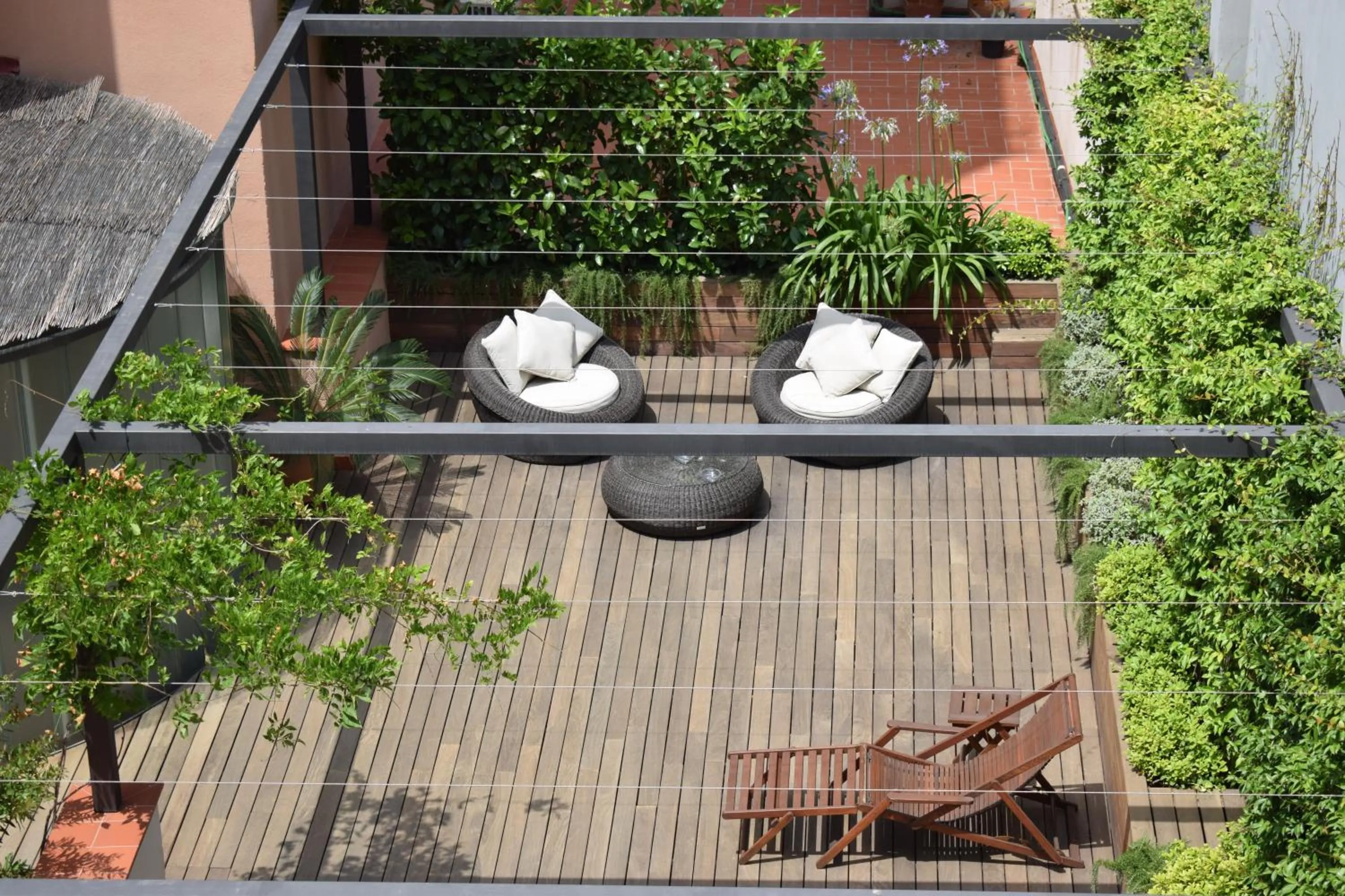 Balcony/Terrace in Hotel Turin Barcelona