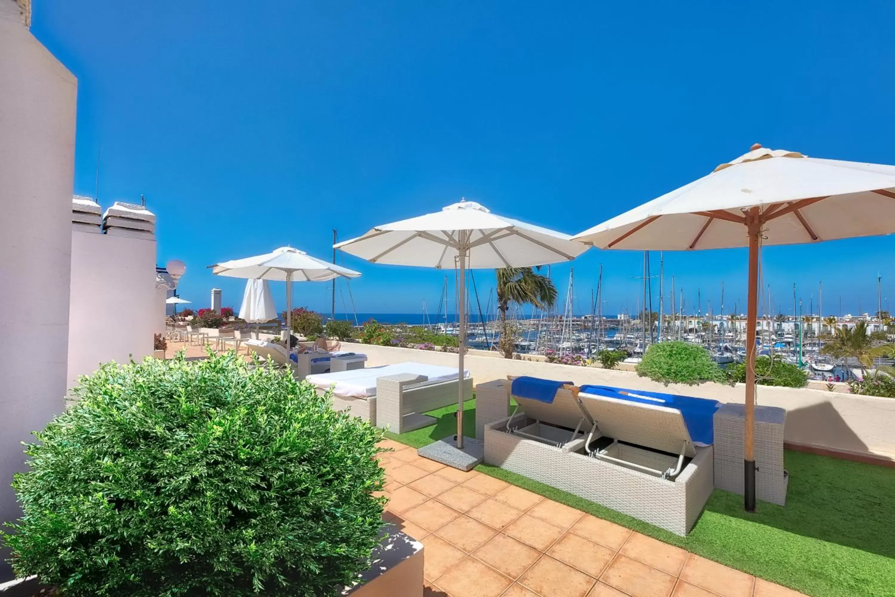 Balcony/Terrace in Hotel LIVVO Puerto de Mogán