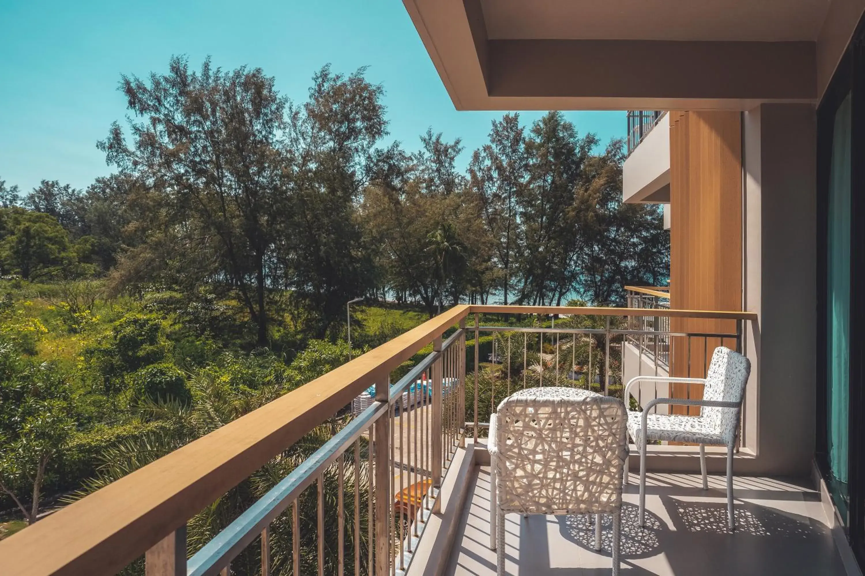 Natural landscape, Balcony/Terrace in Sand Dunes Chaolao Beach Resort