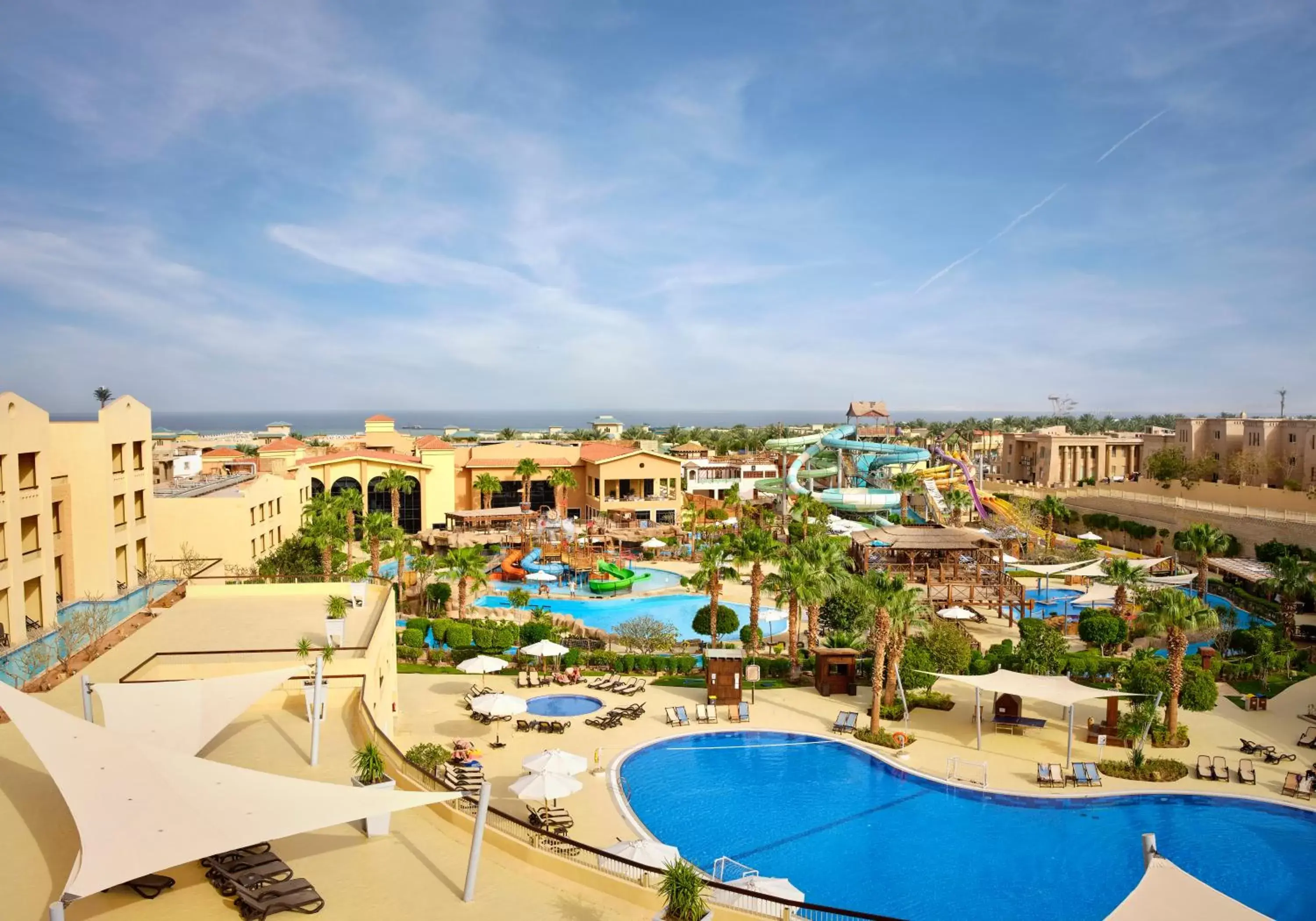 Property building in Coral Sea Aqua Club Resort Property building in Coral Sea Aqua Club Resort