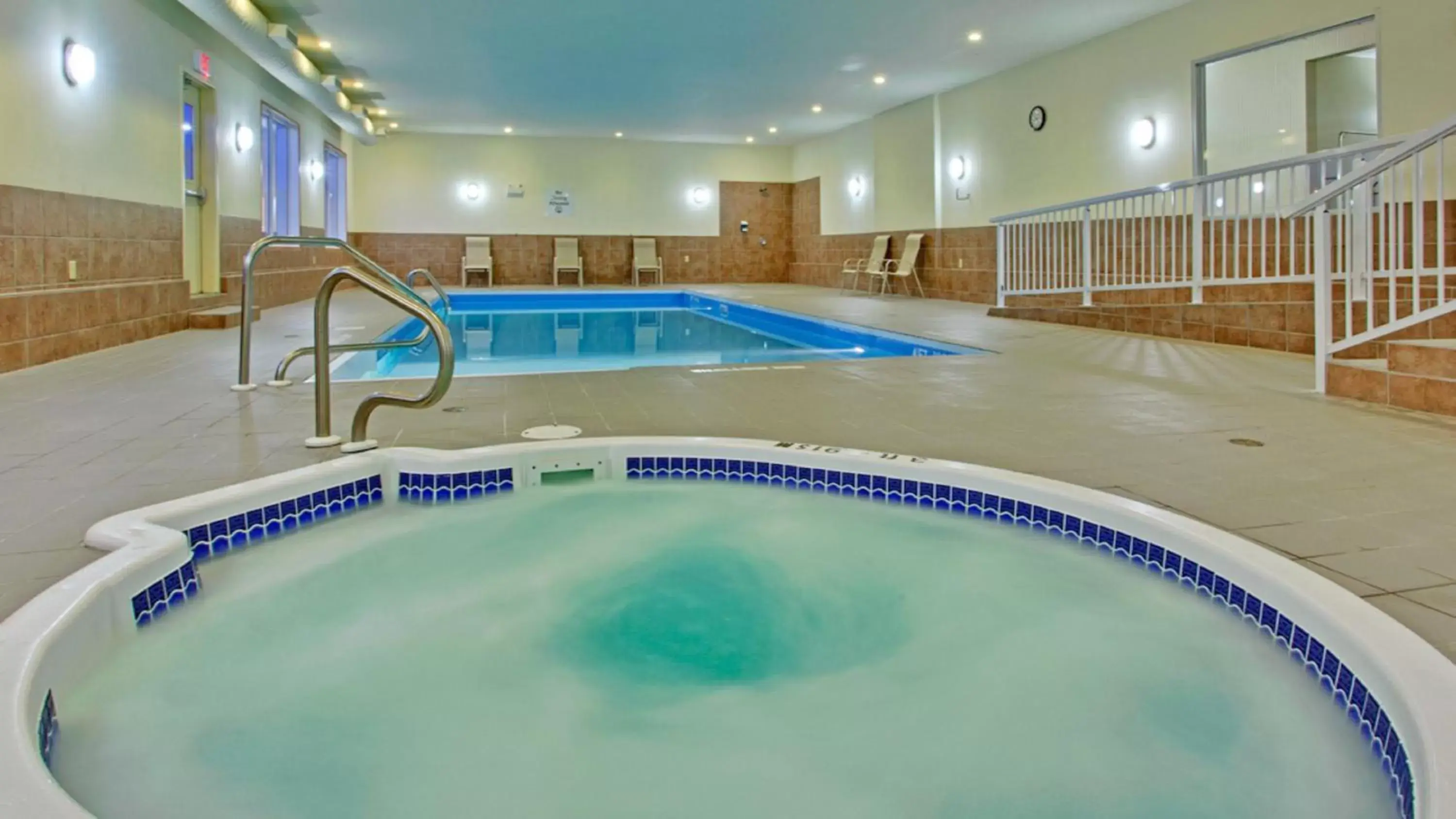 Swimming Pool in Holiday Inn Express Hotel & Suites Swift Current, an IHG Hotel