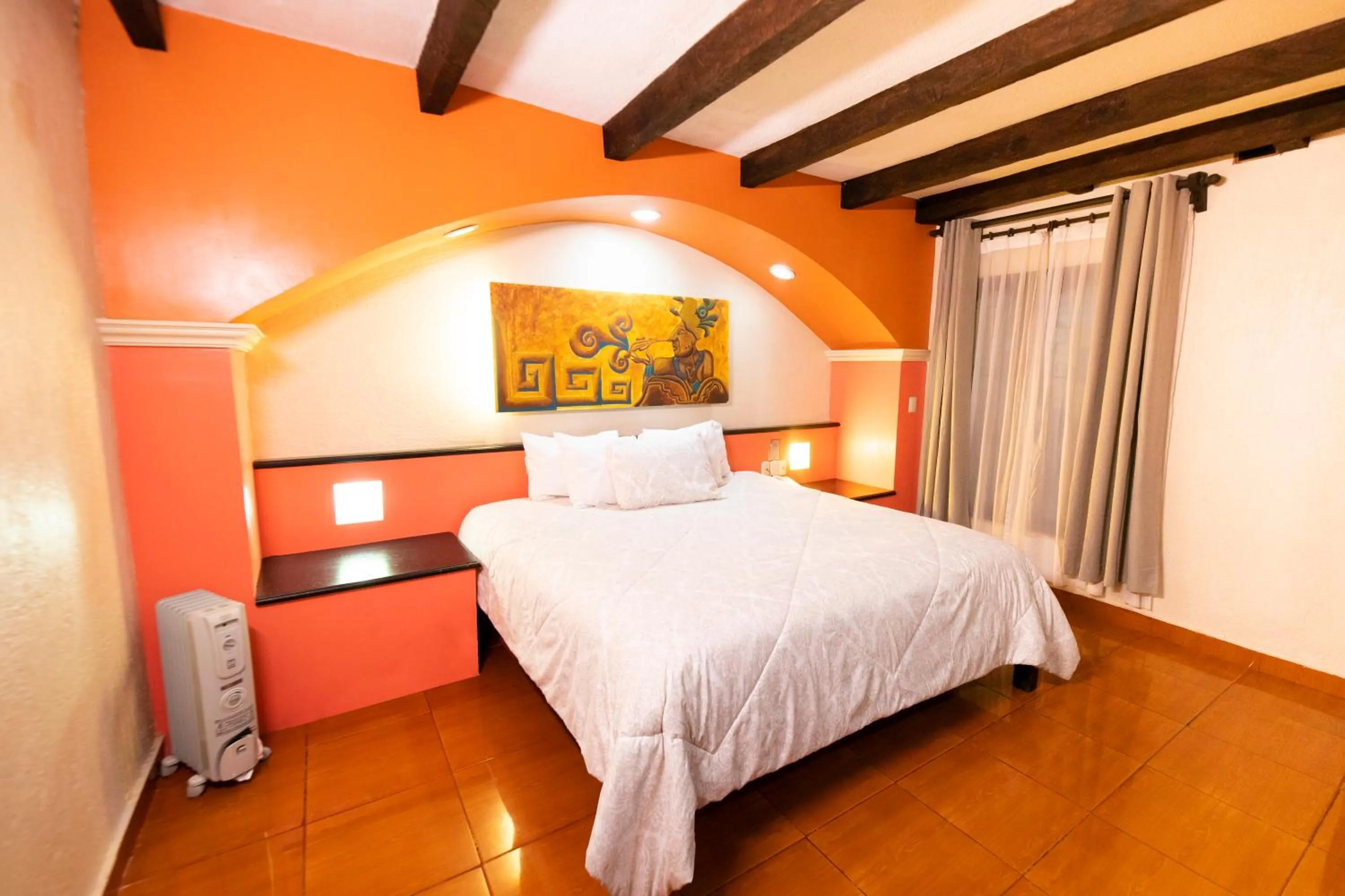 Bed in Hotel Catedral