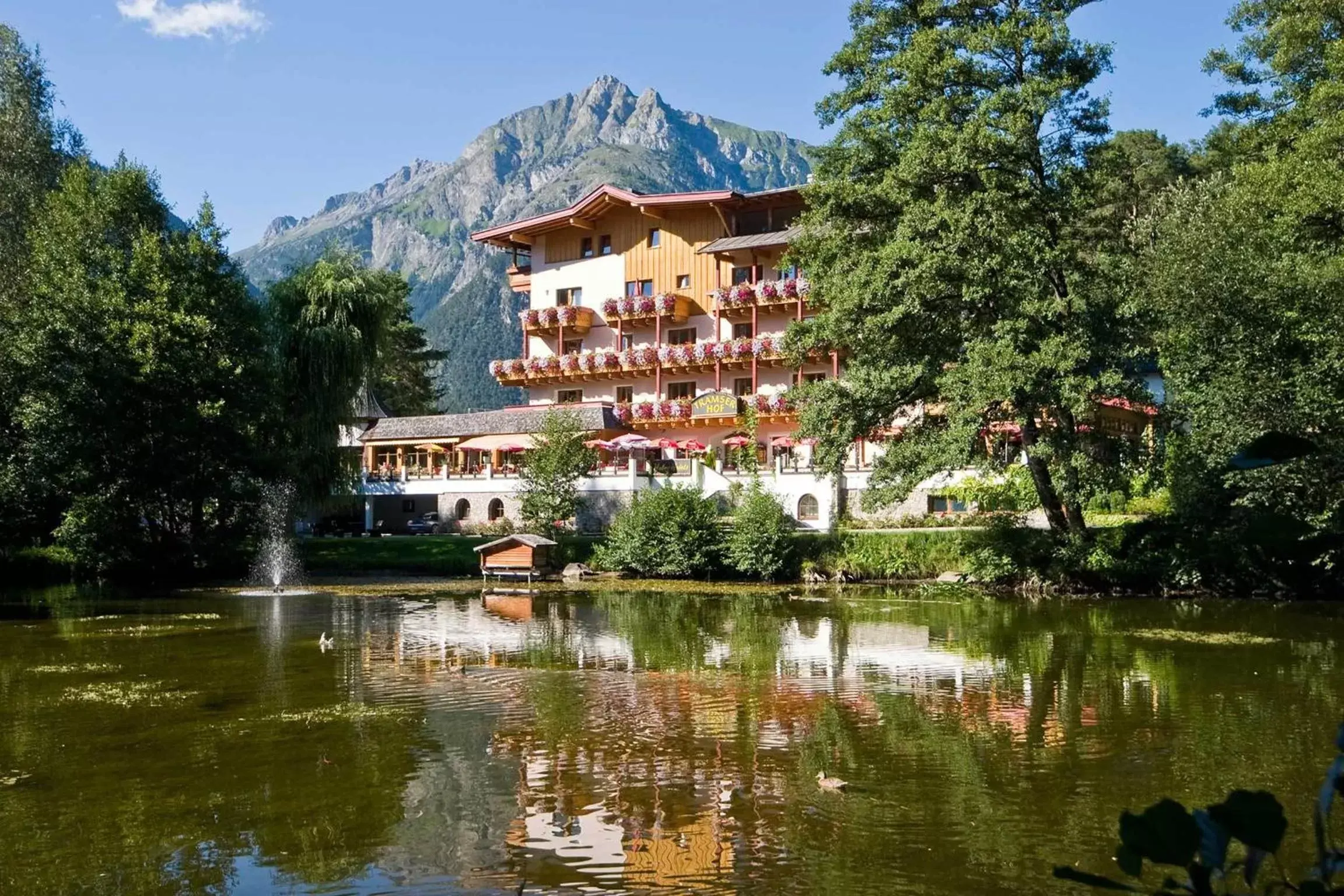 Property Building in Huber Hotel Tramserhof