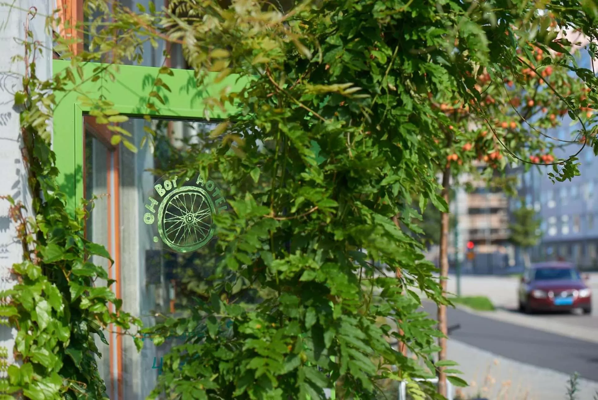 Garden in Ohboy Hotell