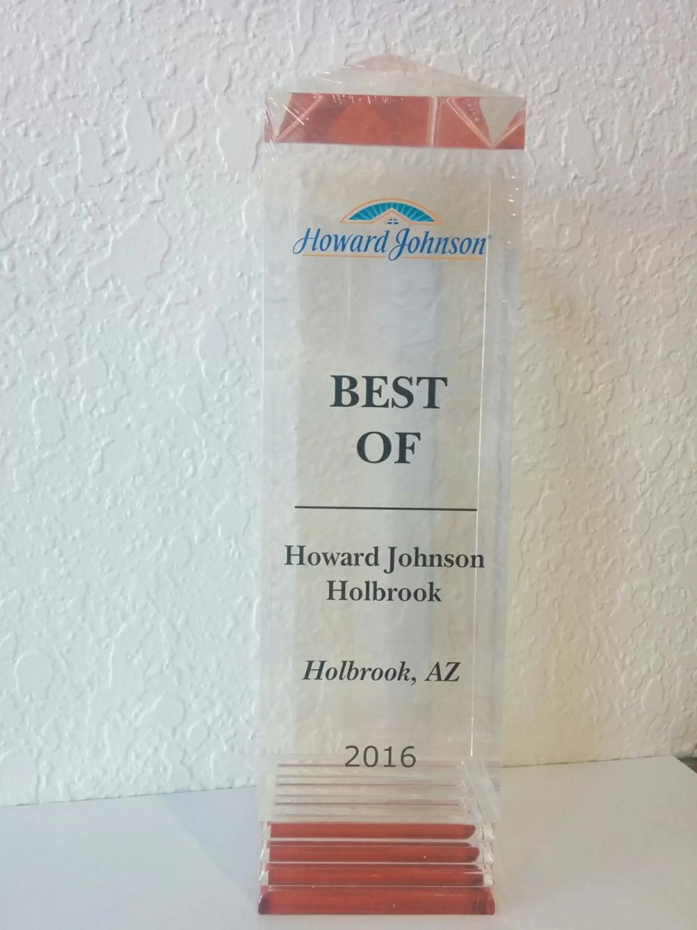 Certificate/Award in Howard Johnson by Wyndham Holbrook