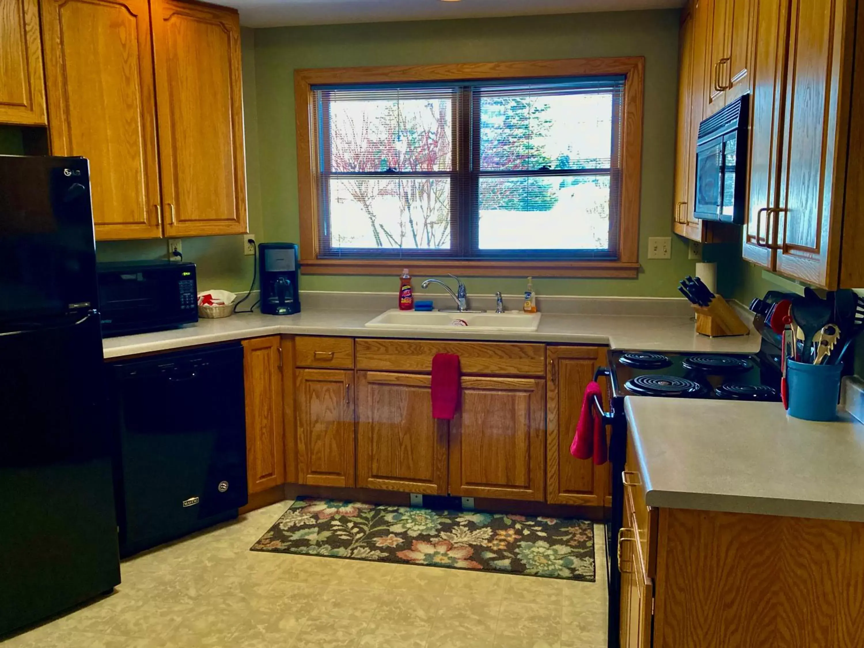 kitchen, Kitchen/Kitchenette in Garden Grove Retreat & Lodging near Pictured Rocks, Fayette, Trails