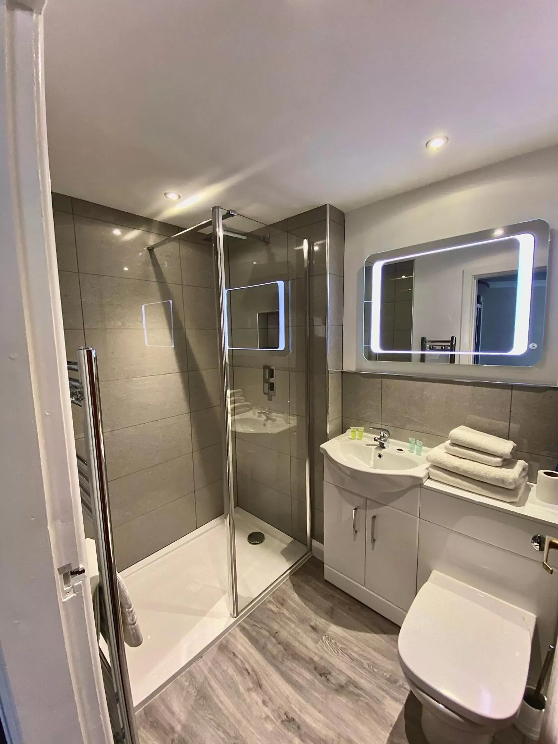 Bathroom in Revelstoke Hotel