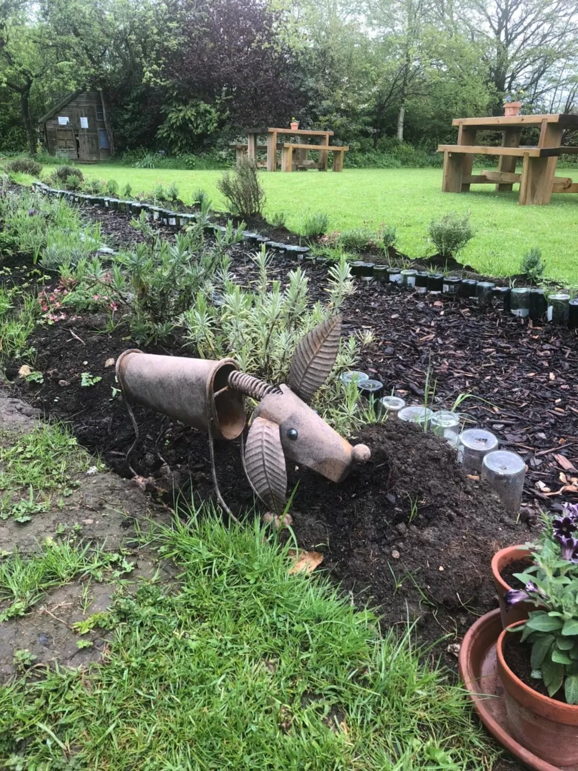 Garden in Pear Tree Inn Whitley