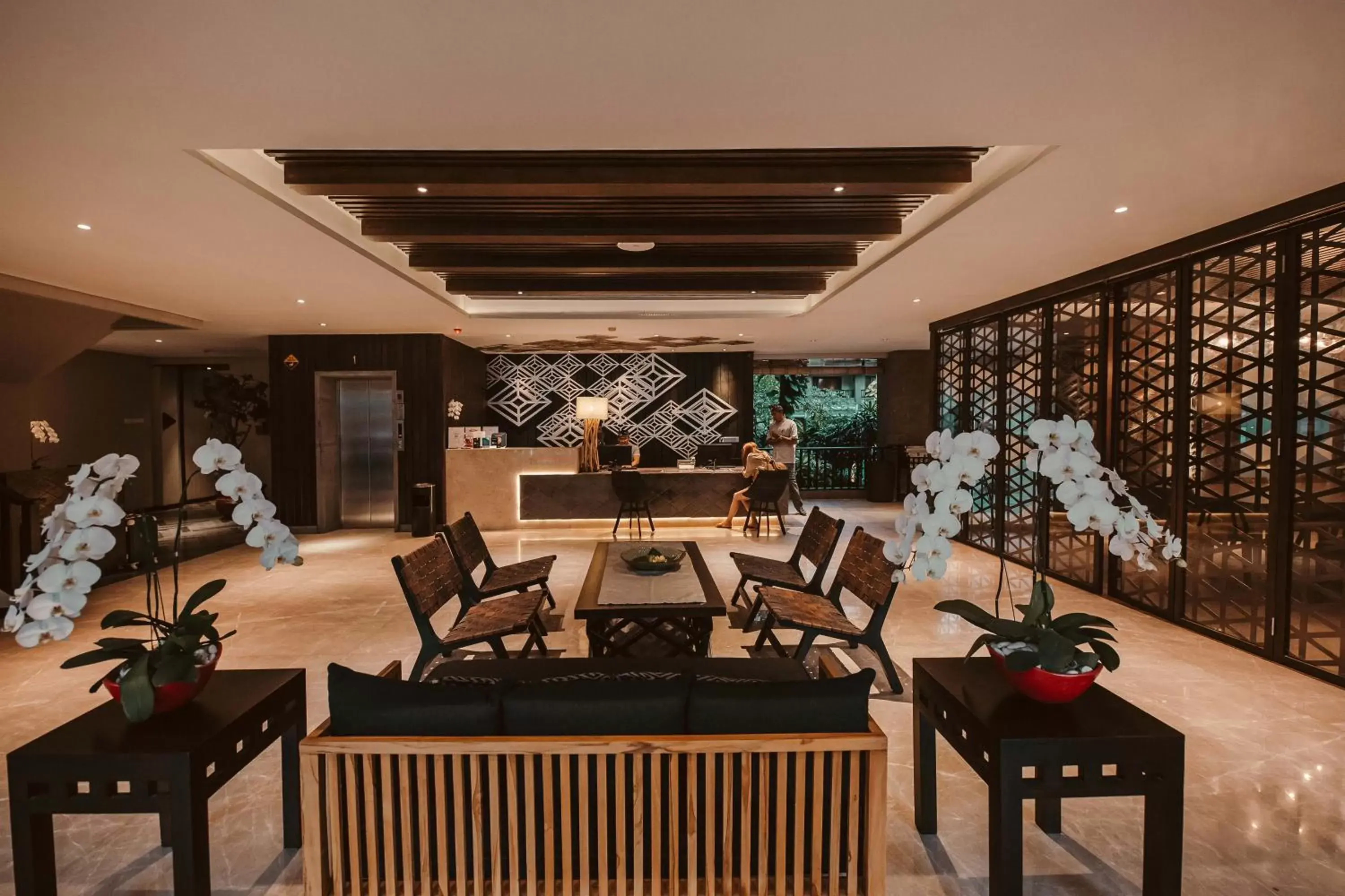 Lobby or reception in The Vira Bali Boutique Hotel & Suite