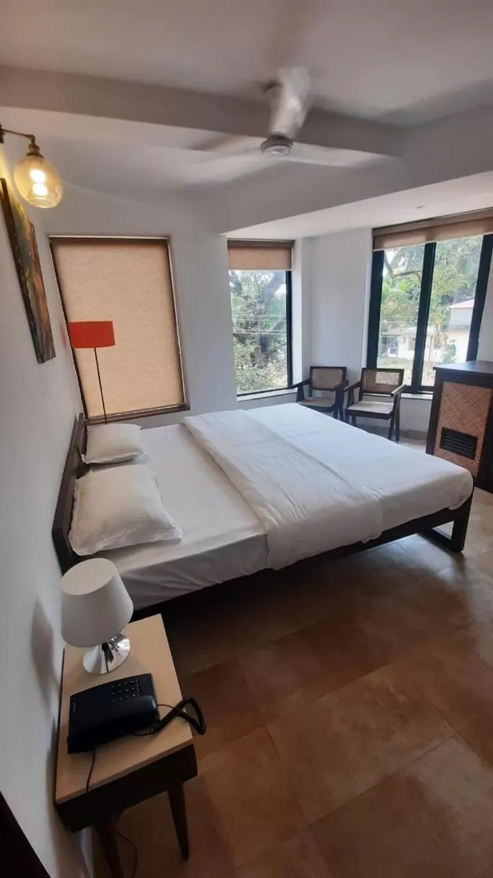 Bed in HALF Hotel, Calangute