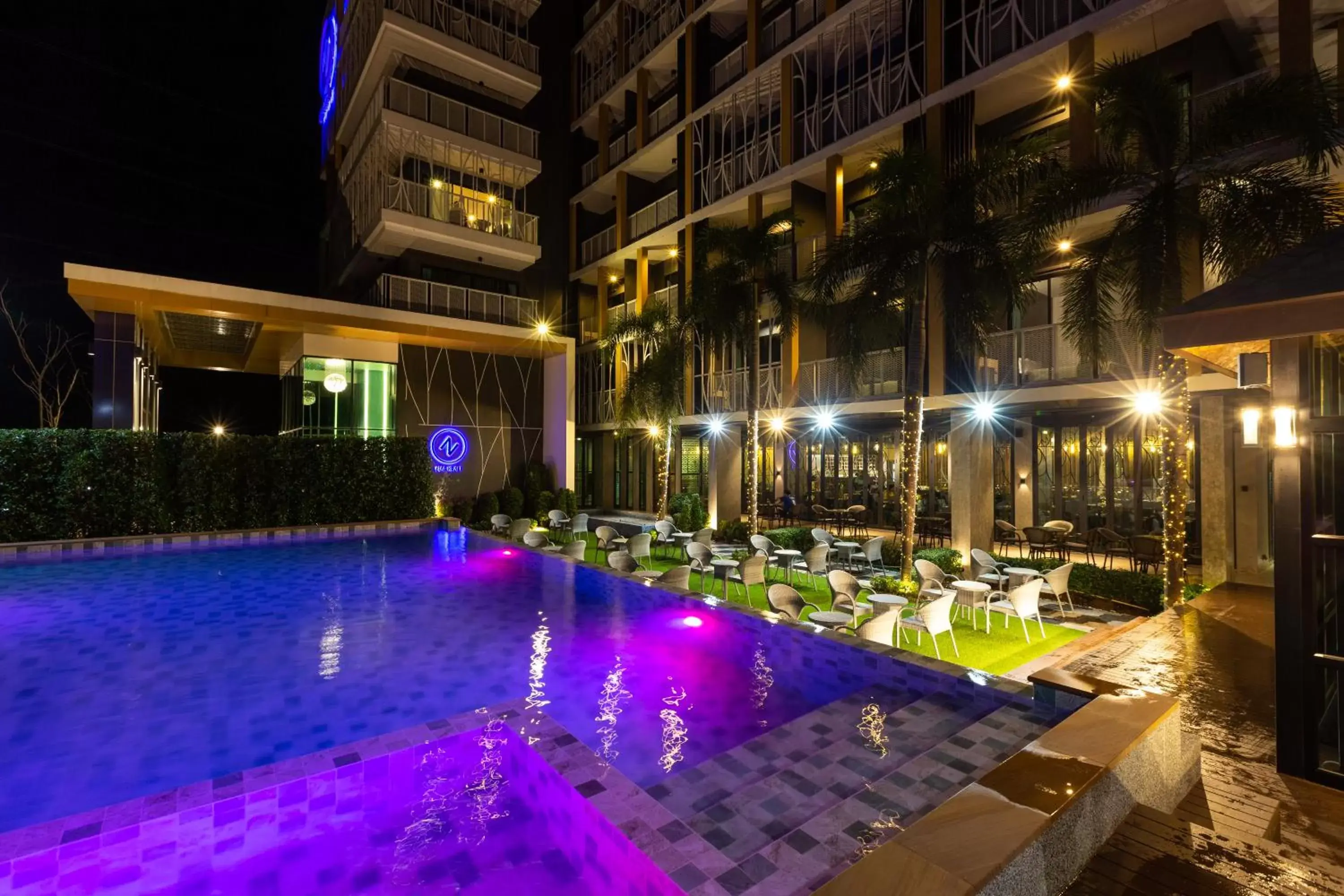 Evening entertainment, Swimming Pool in NAP KRABI HOTEL - SHA Extra Plus