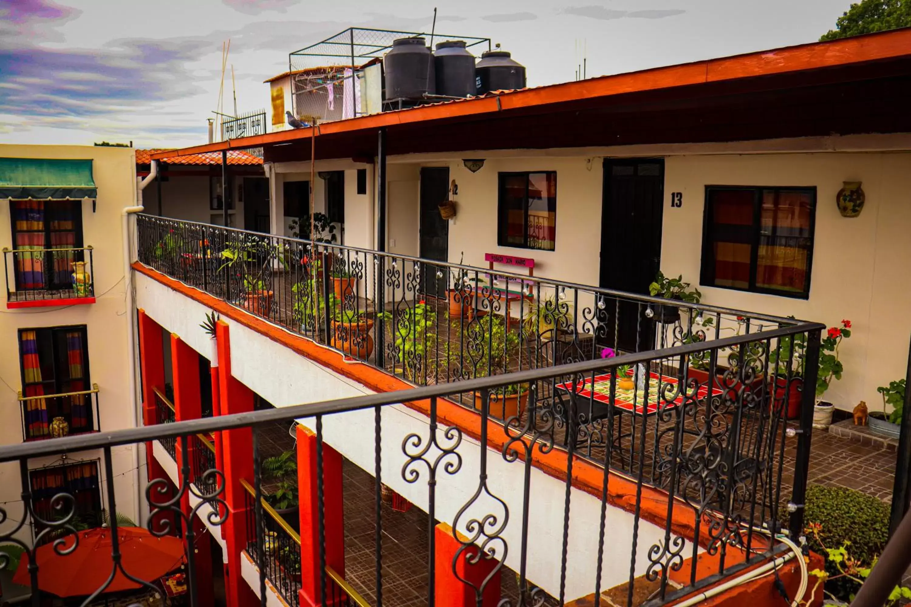 Balcony/Terrace in Posada Don Mario