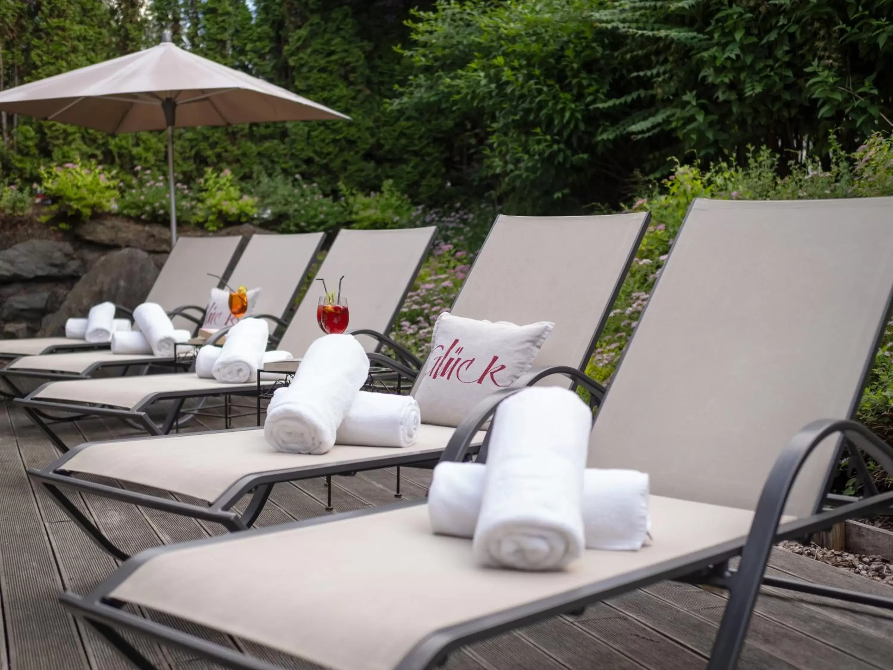 Balcony/Terrace in Alpen Glück Hotel Kirchberger Hof