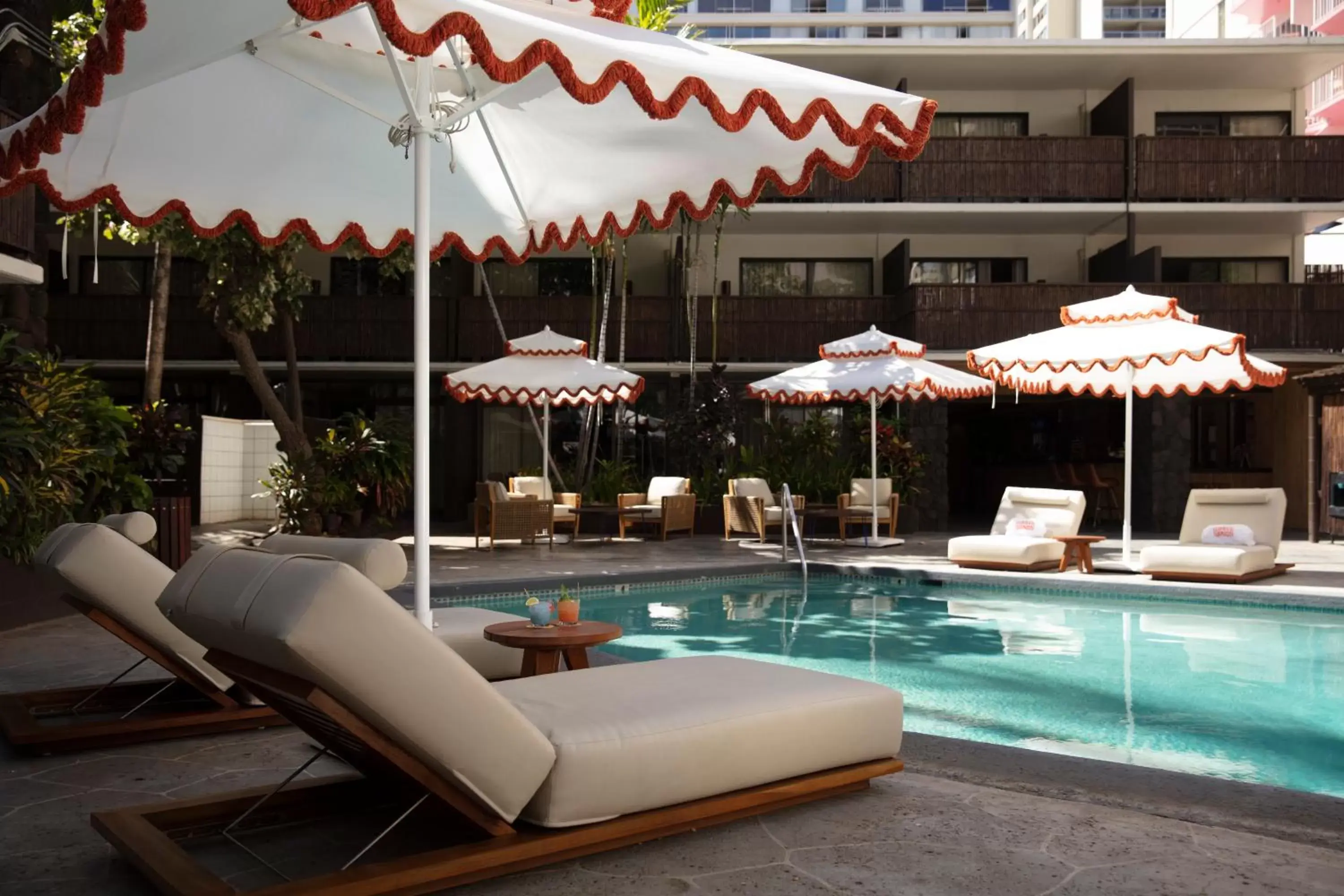 Pool view, Swimming Pool in White Sands Hotel