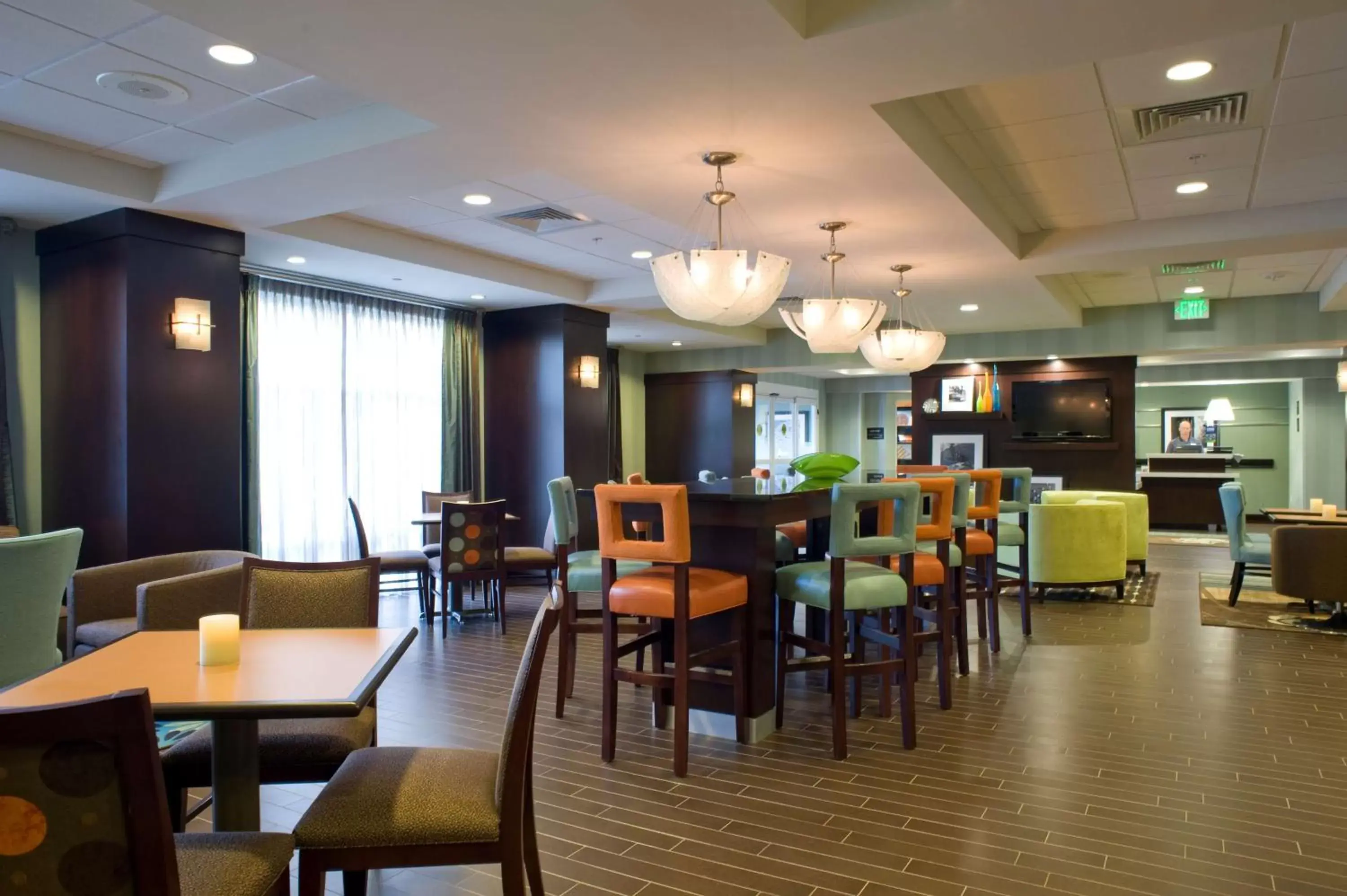 Lobby or reception, Restaurant/Places to Eat in Hampton Inn Anderson/Alliance Business Park