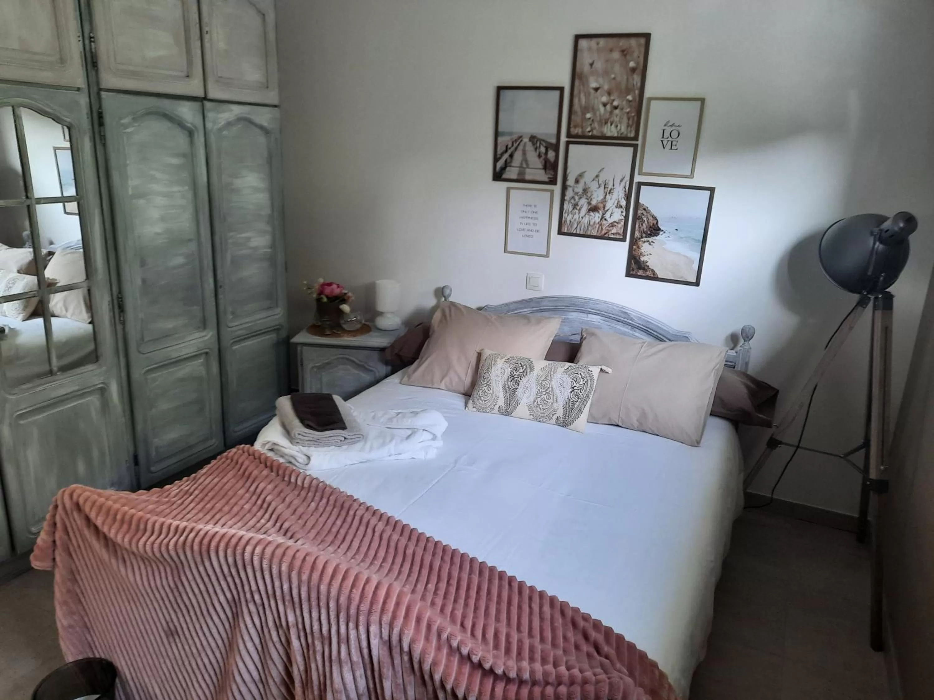 Photo of the whole room, Bed in La Maison De Marie
