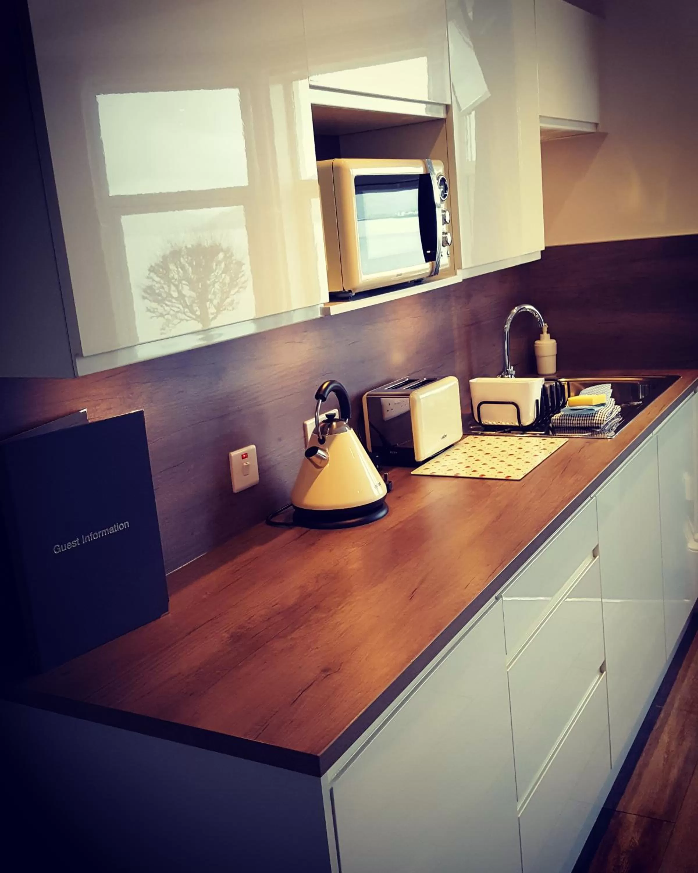 Kitchen/Kitchenette in Boat House Super Suites