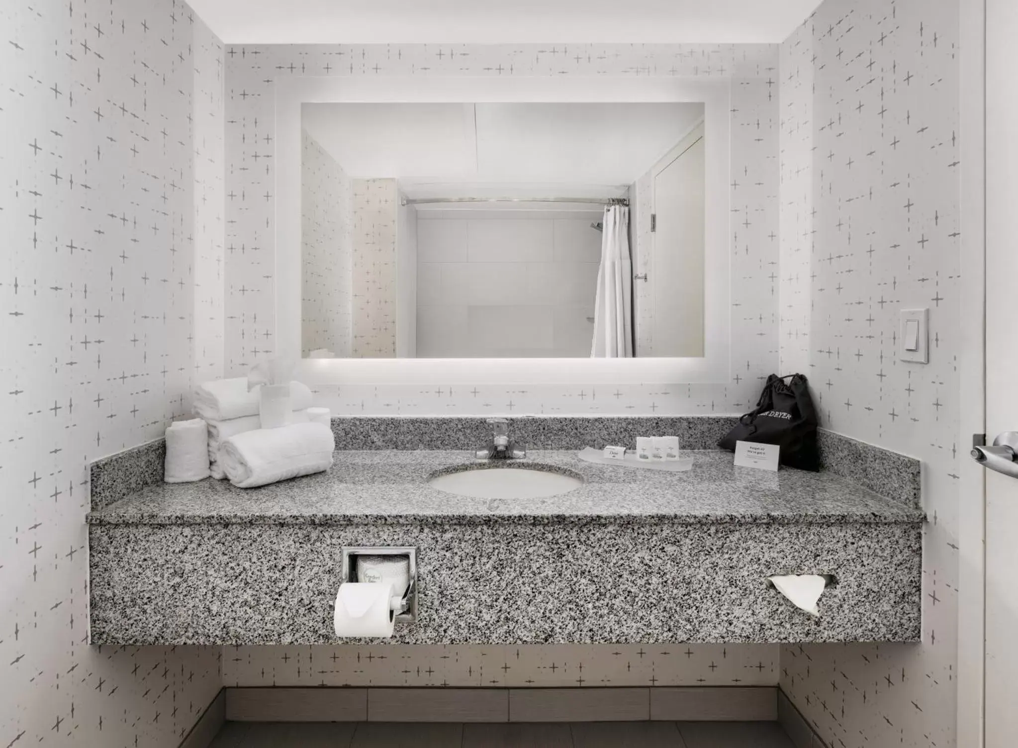 Bathroom in Crowne Plaza Suites Arlington, an IHG Hotel