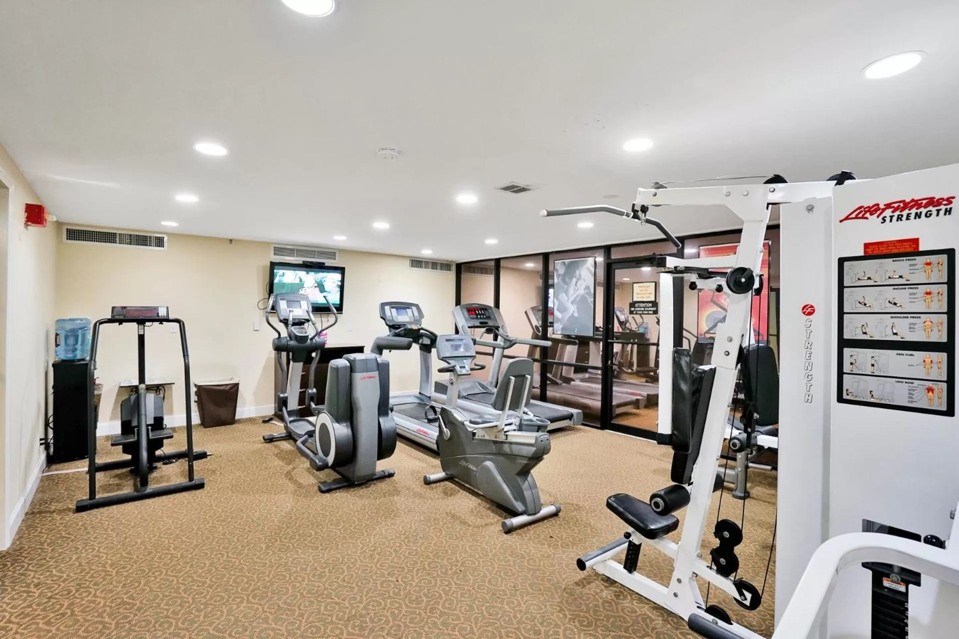 Fitness centre/facilities in Hollywood Beach Tower