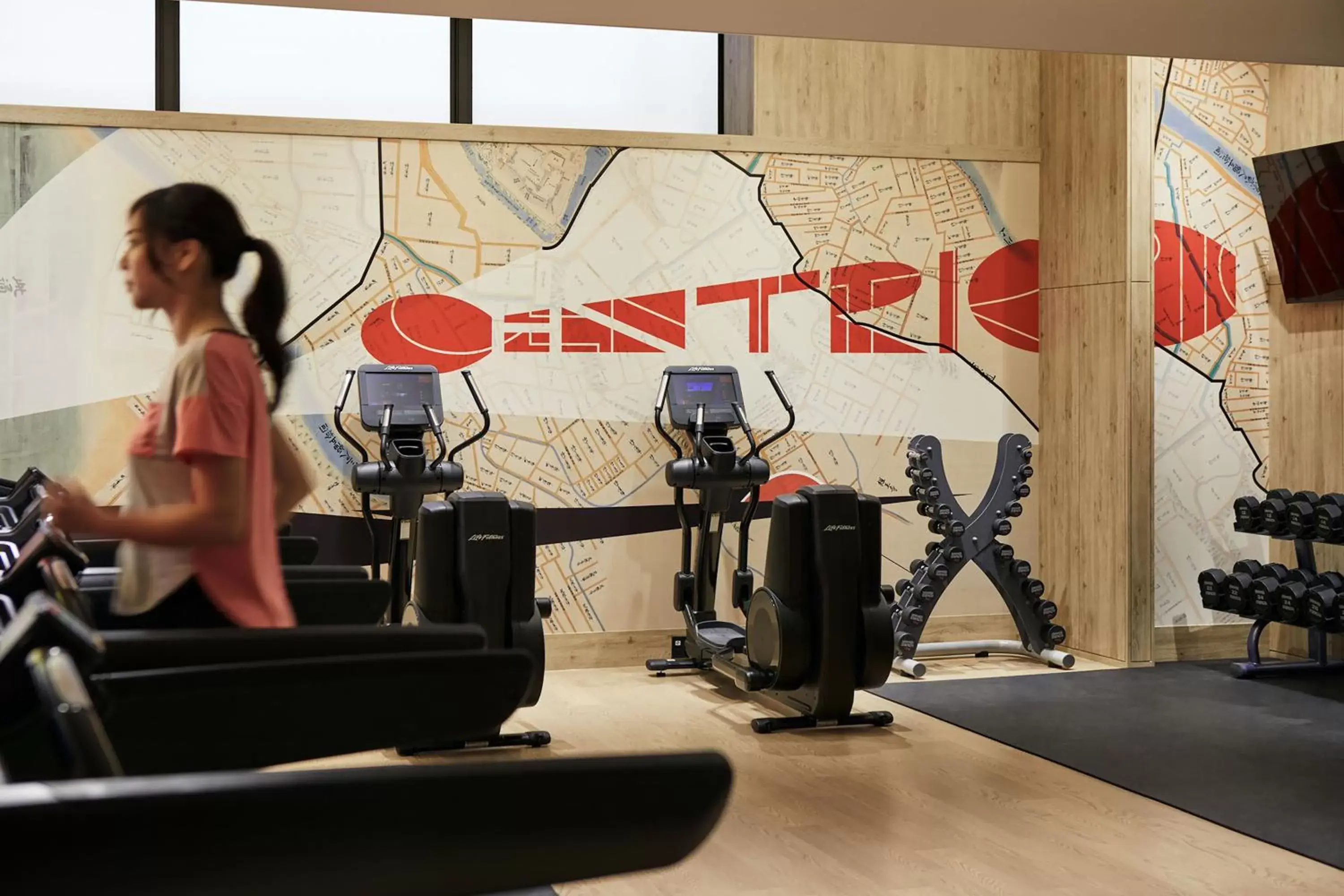 Fitness centre/facilities in Hyatt Centric Kanazawa