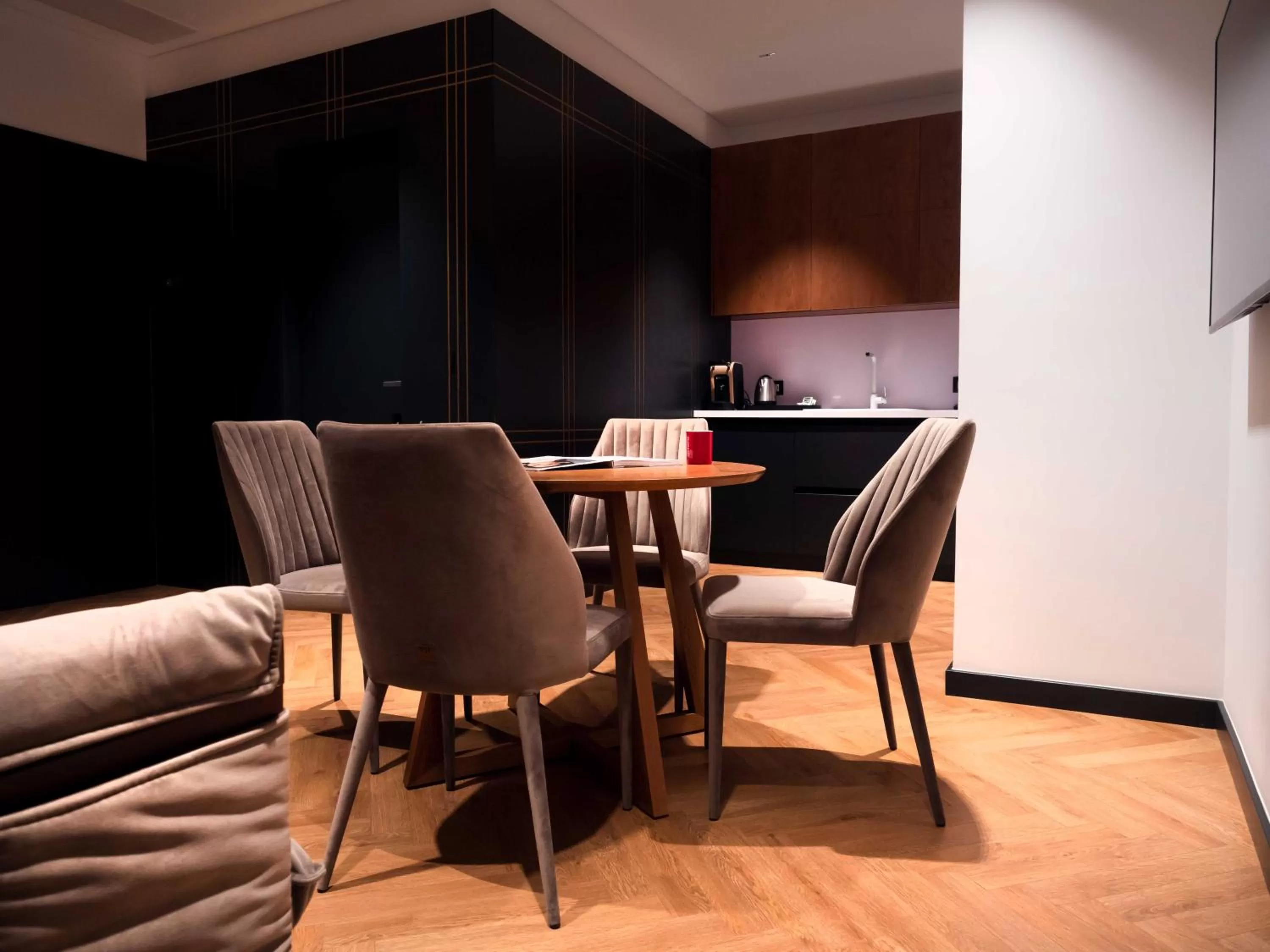 kitchen in Moncafe Boutique Hotel & SPA Tirana