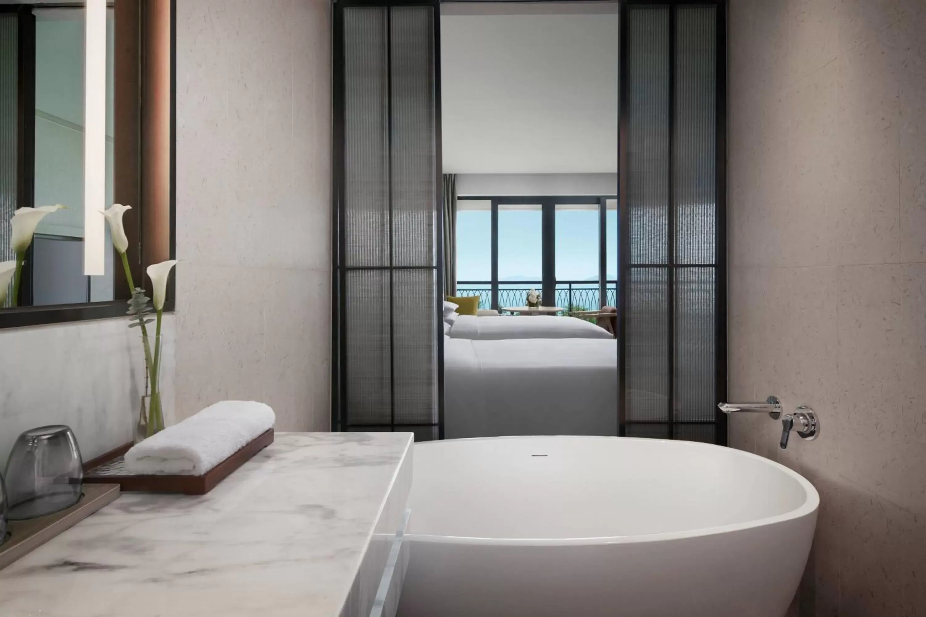 Bathroom in Sanya Marriott Yalong Bay Resort & Spa