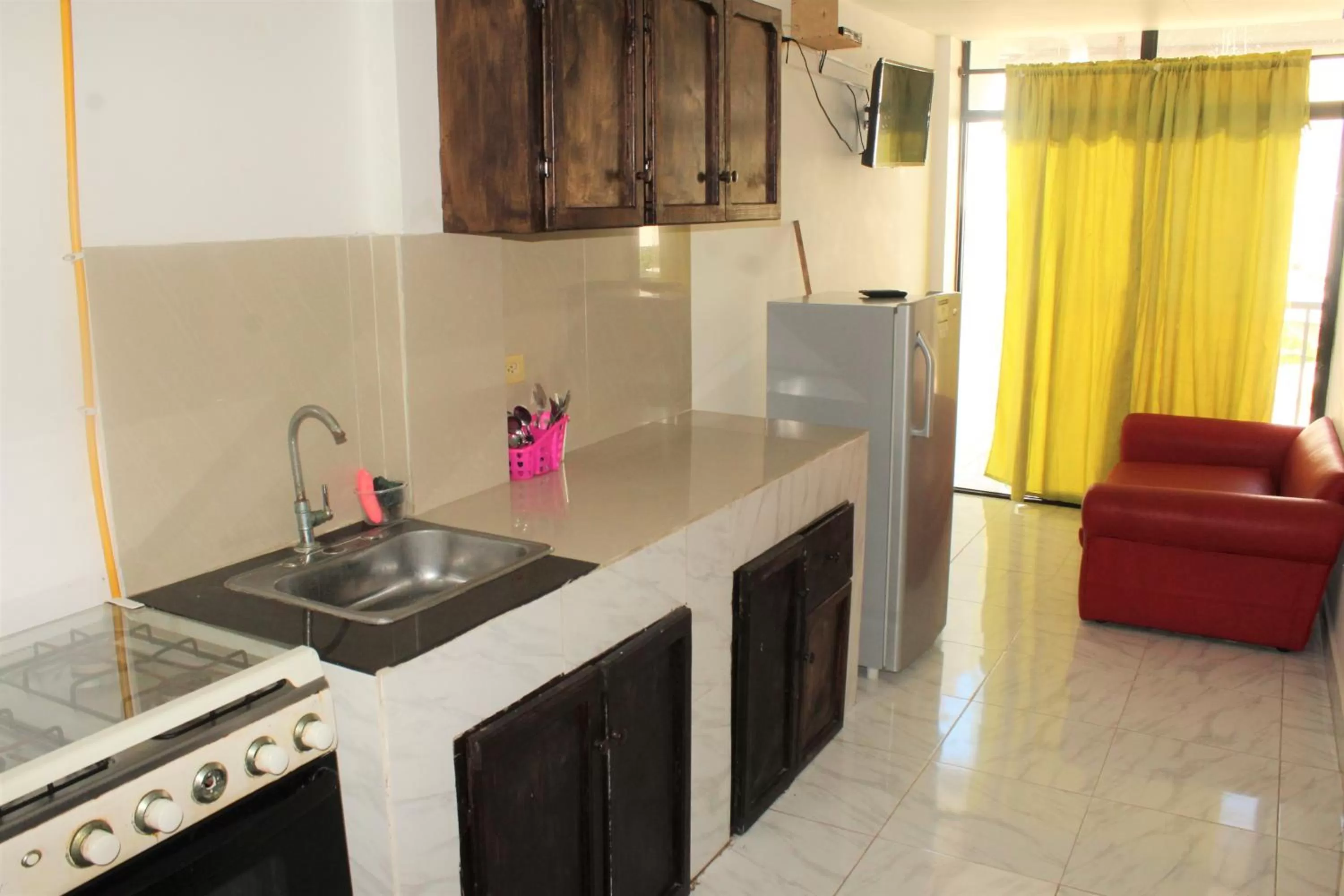 TV and multimedia, Kitchen/Kitchenette in Posada Casamar 2