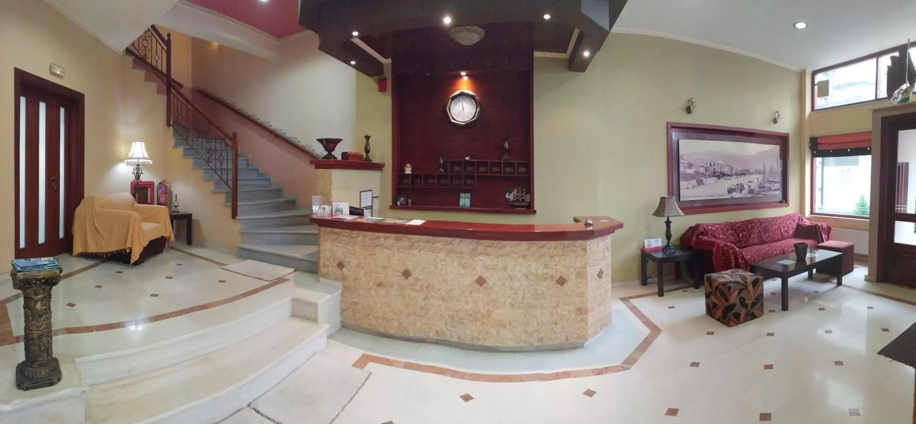 Lobby/Reception in Hotel Nevada Kalamata