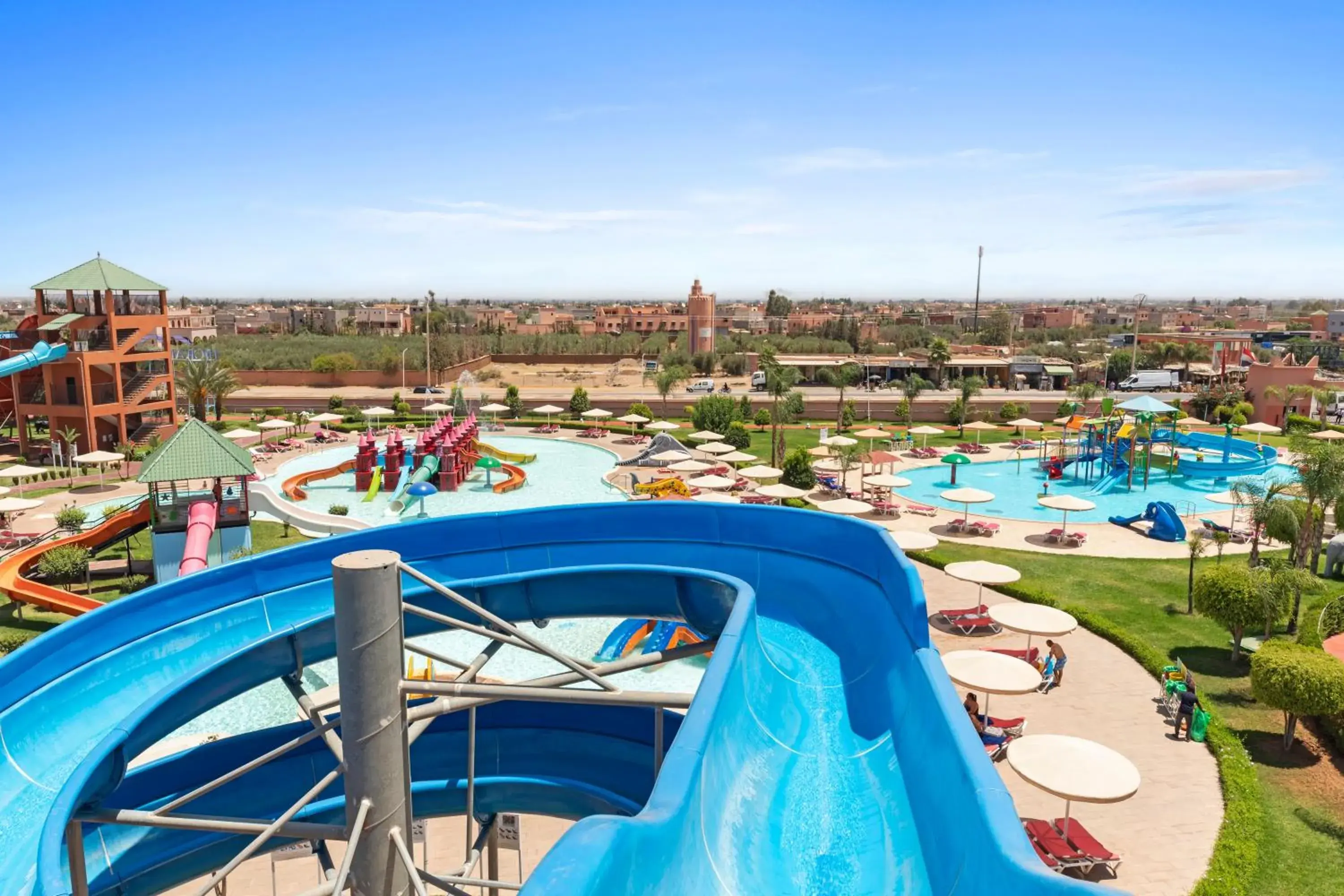 Natural landscape, Water Park in Aqua Fun Club All inclusive