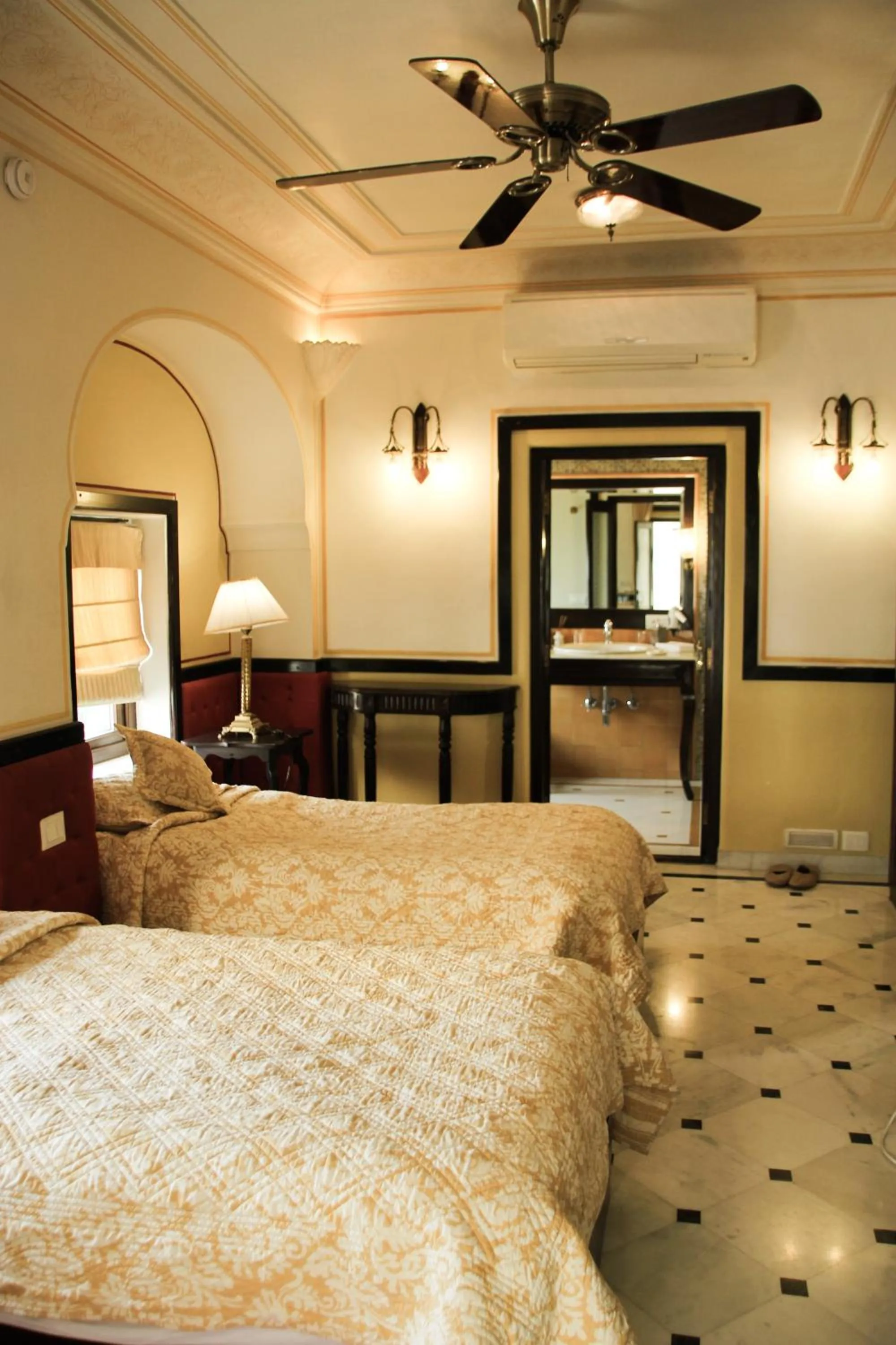 Bedroom, Bed in Royal Heritage Haveli - By Leisure Hotels
