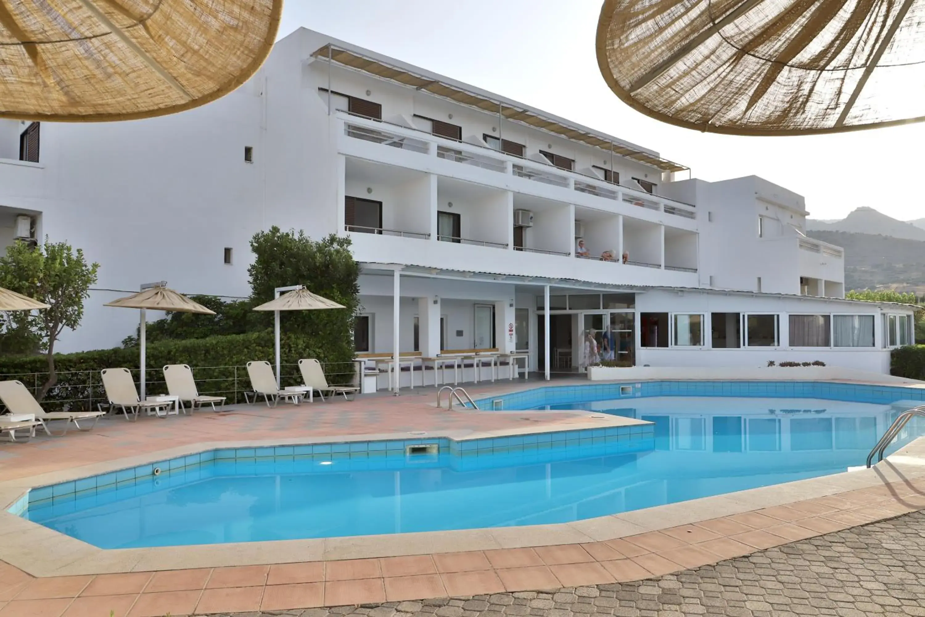 Property building, Swimming Pool in Elounda Krini Hotel