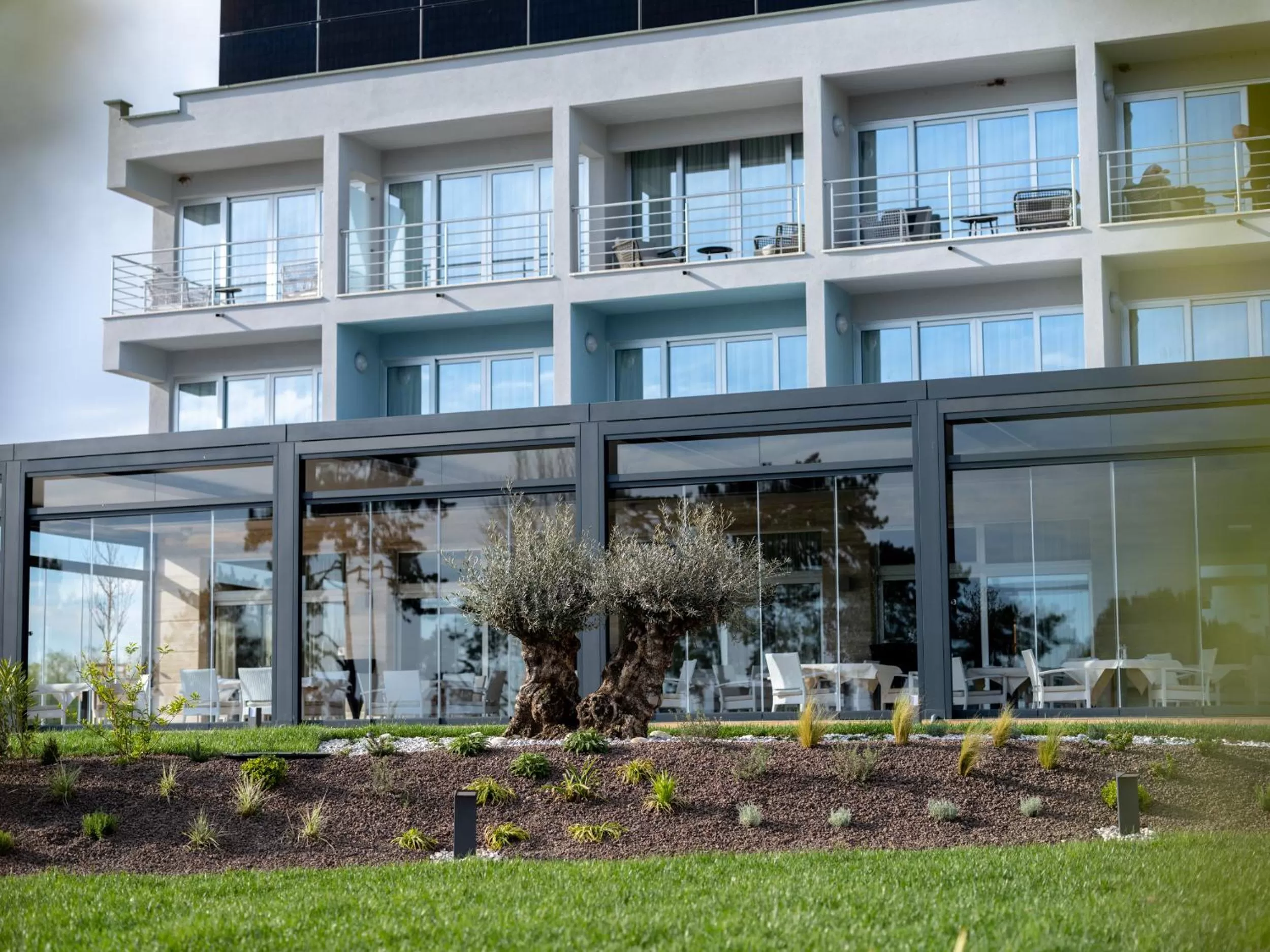 Property building in Hotel Villa Rosetta