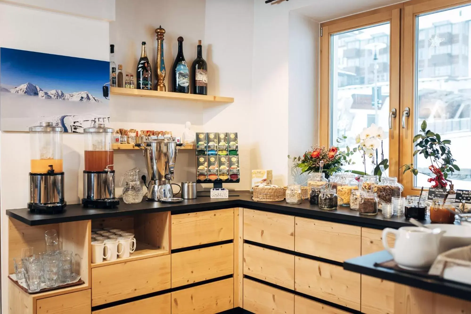 Coffee/tea facilities in Hotel Bambi Am Park