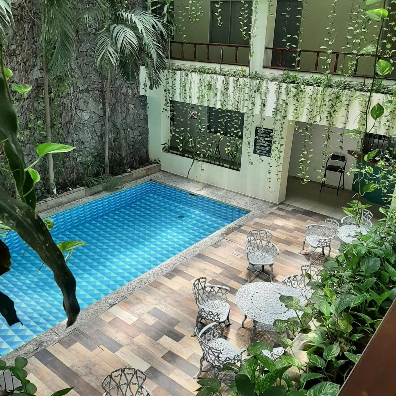 Pool view in Hotel Kyrios Veracruz