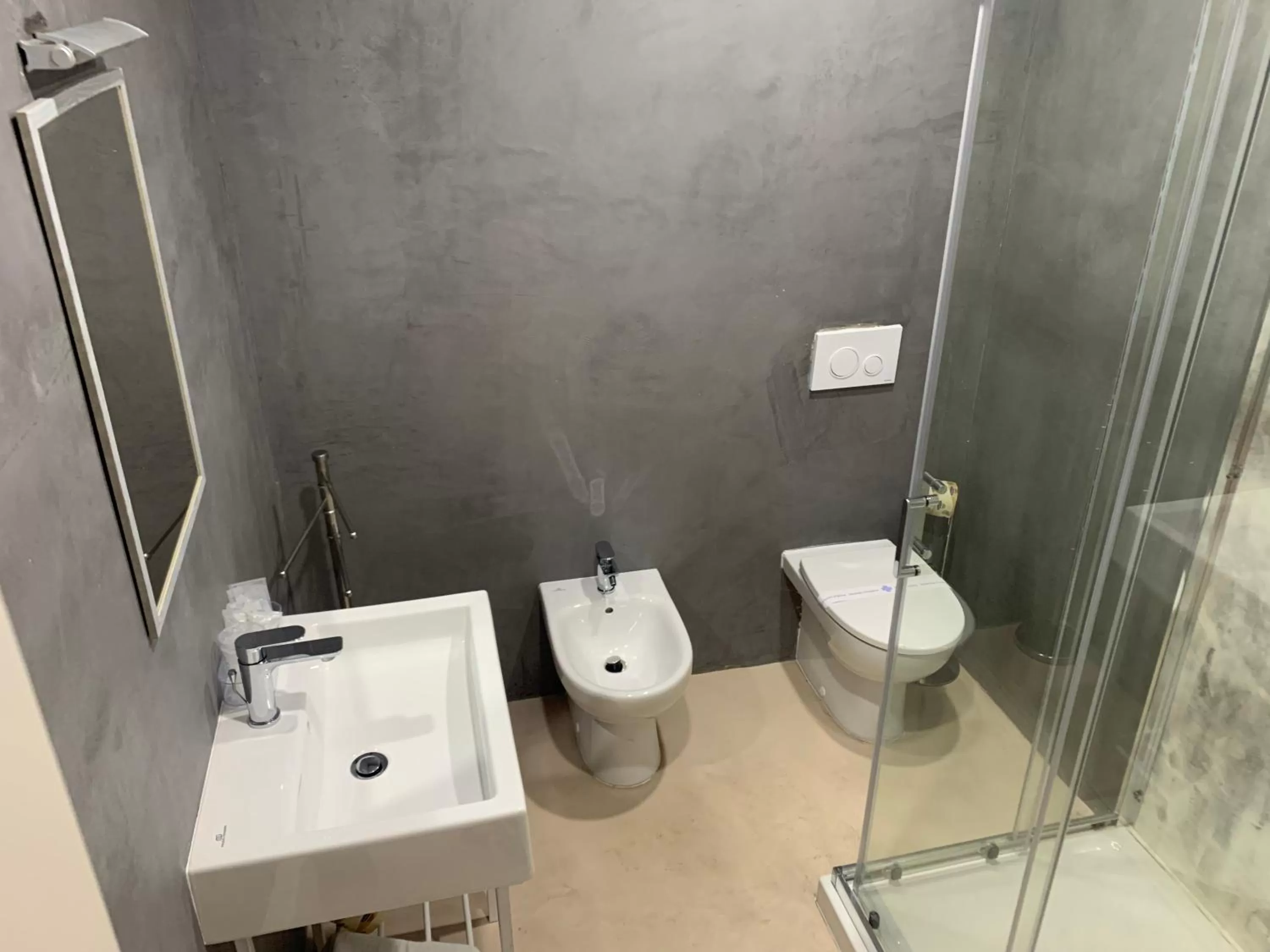 Bathroom in La Piazza BeB