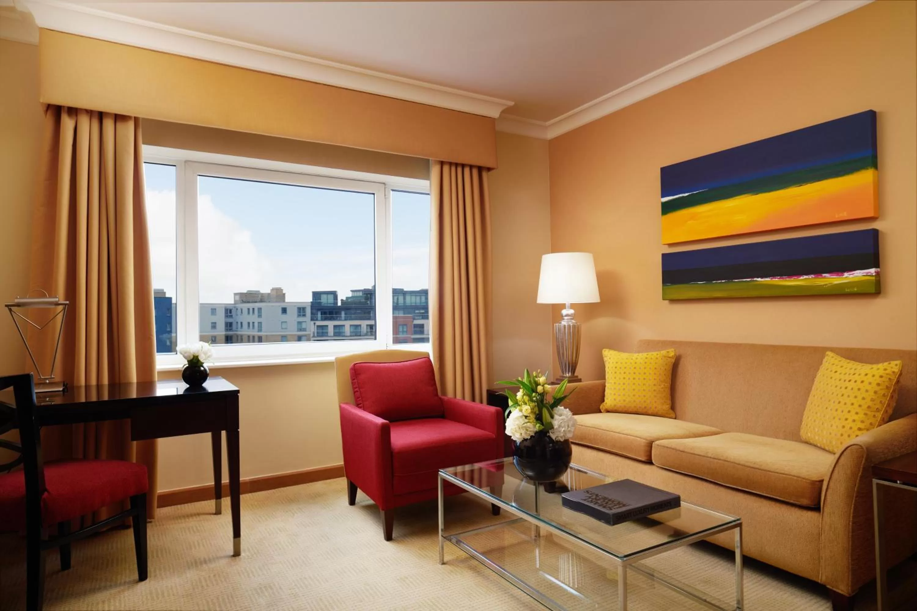 Living room in The Chelsea Harbour Hotel and Spa