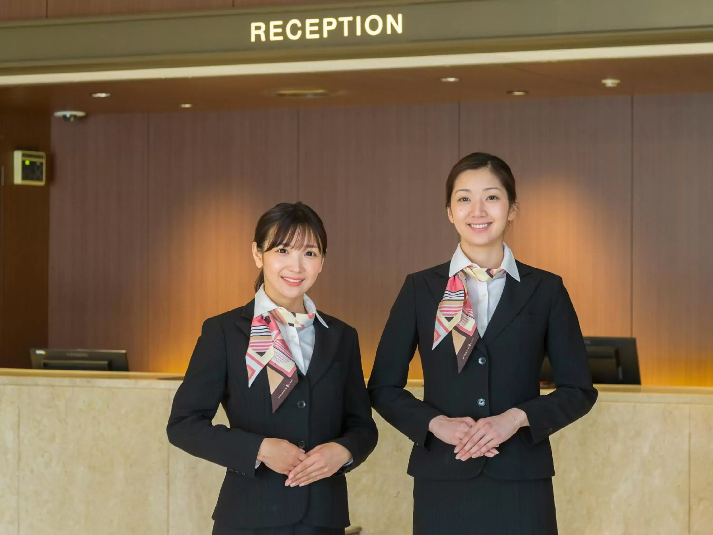 Staff in Takamatsu Kokusai Hotel