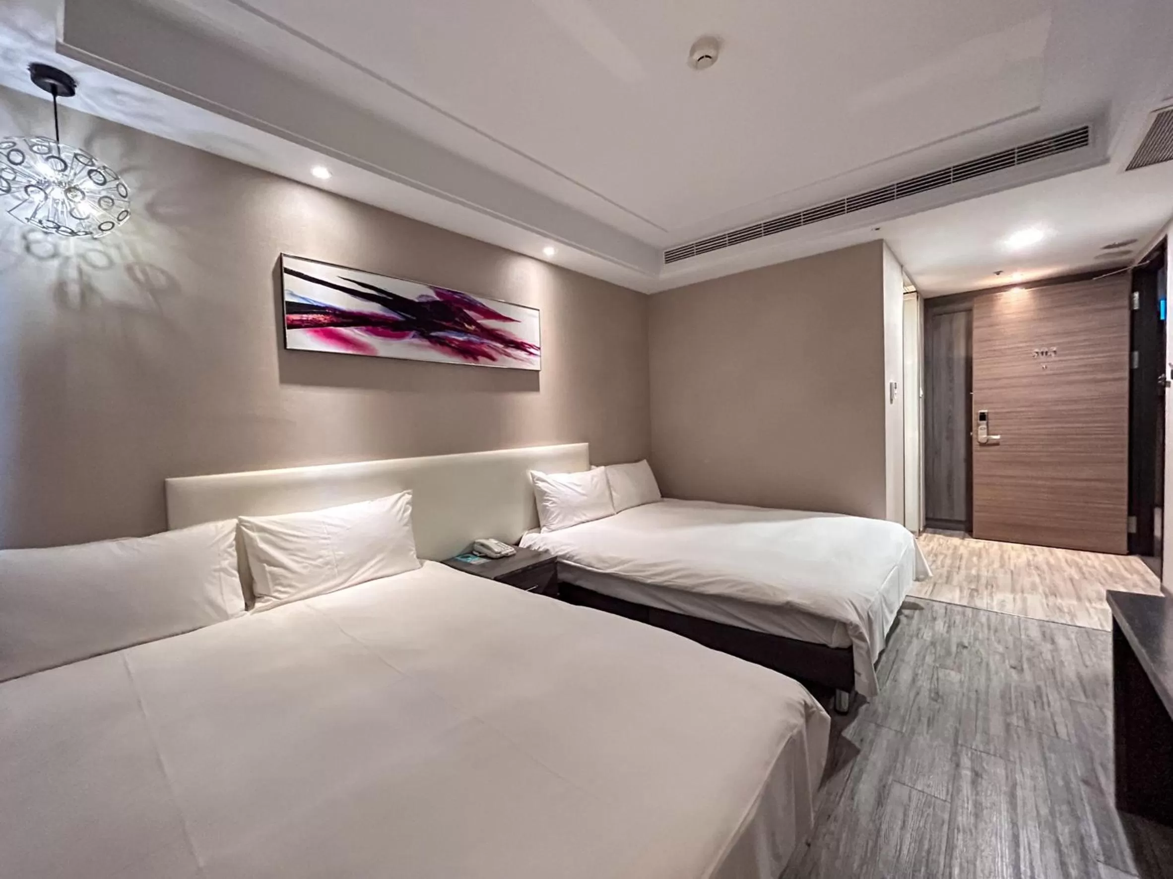 Bed in Royal Fine Hotel