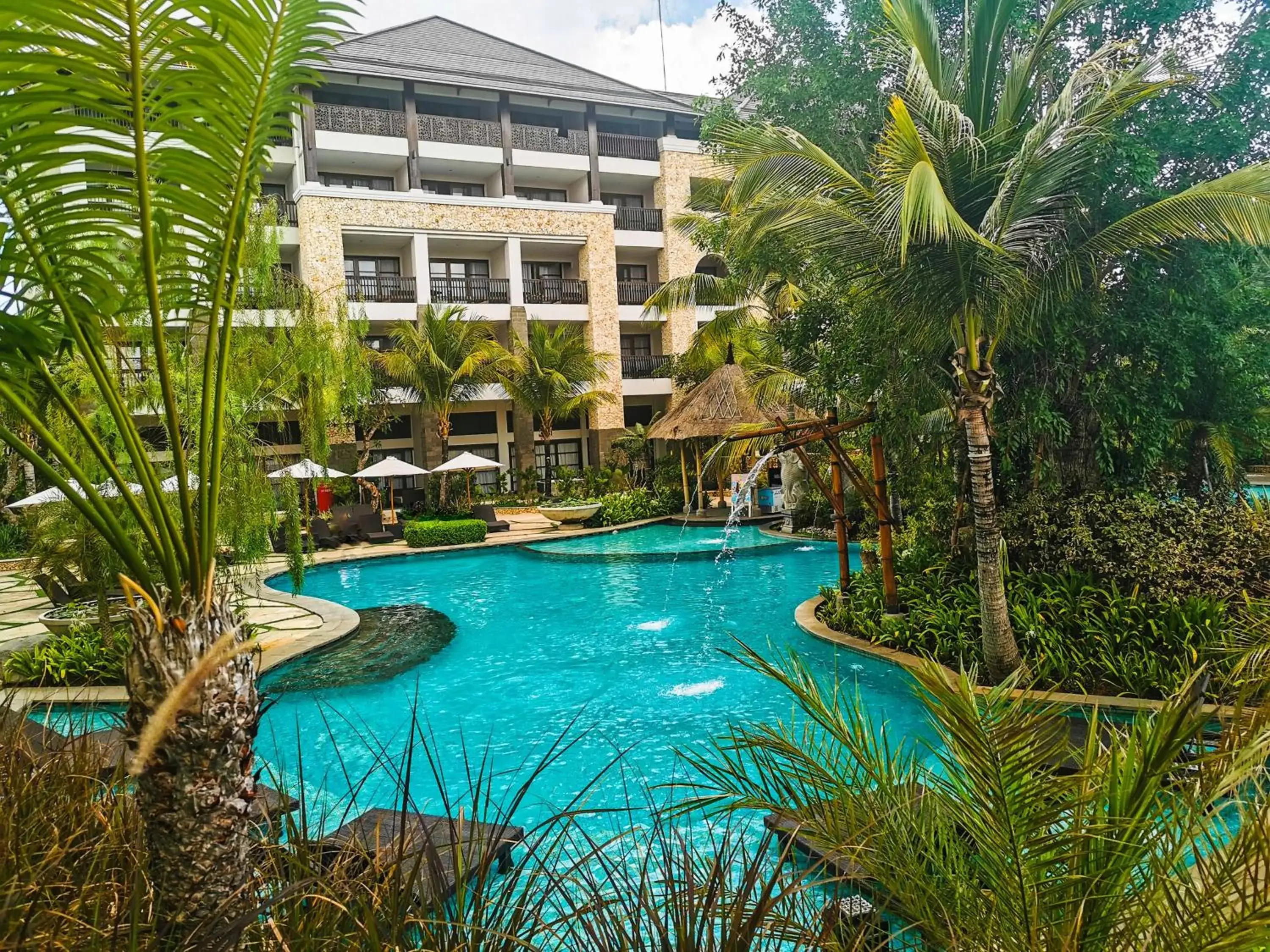Property building, Swimming Pool in Royal Tulip Springhill Resort Jimbaran