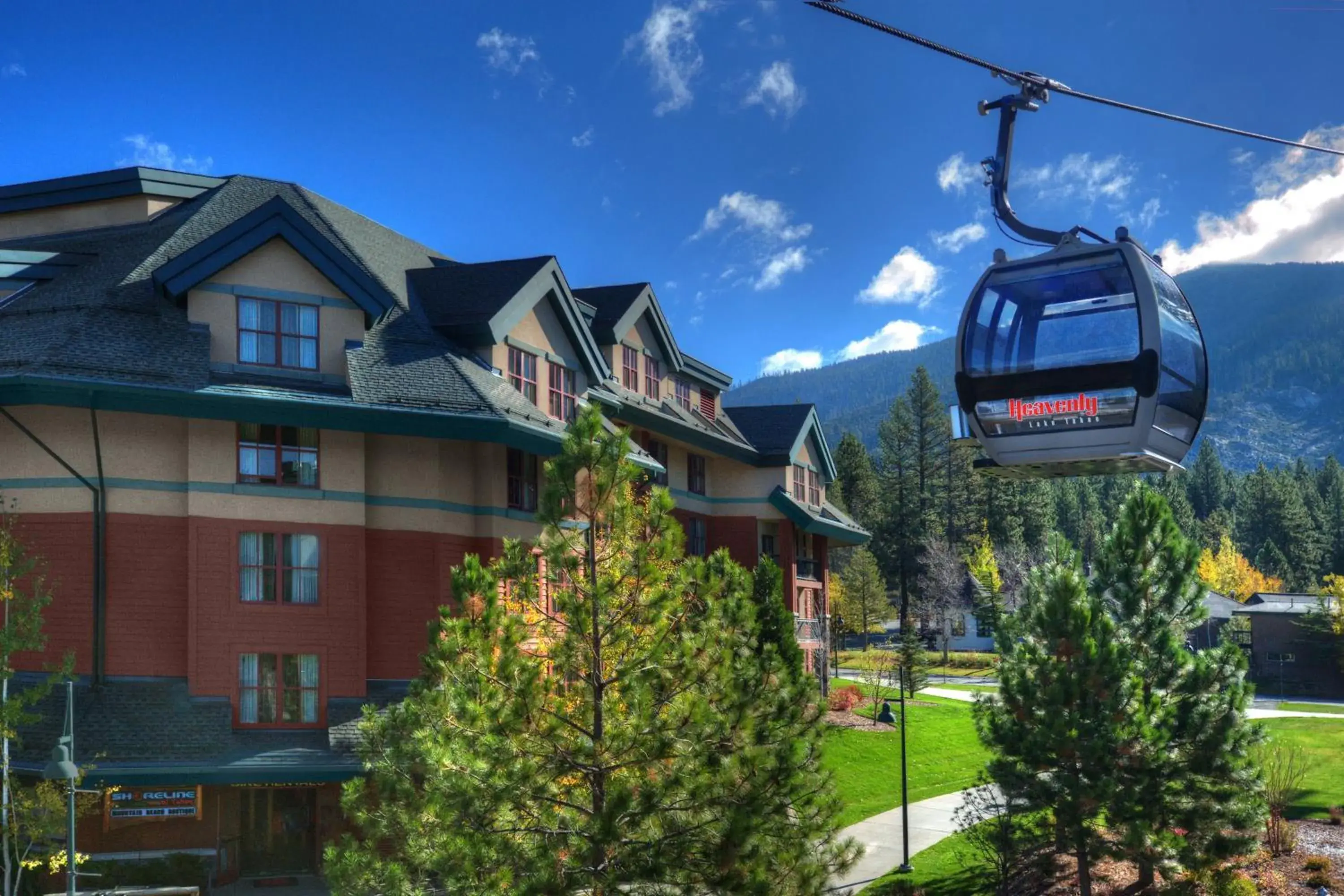 Property Building in Marriott's Timber Lodge