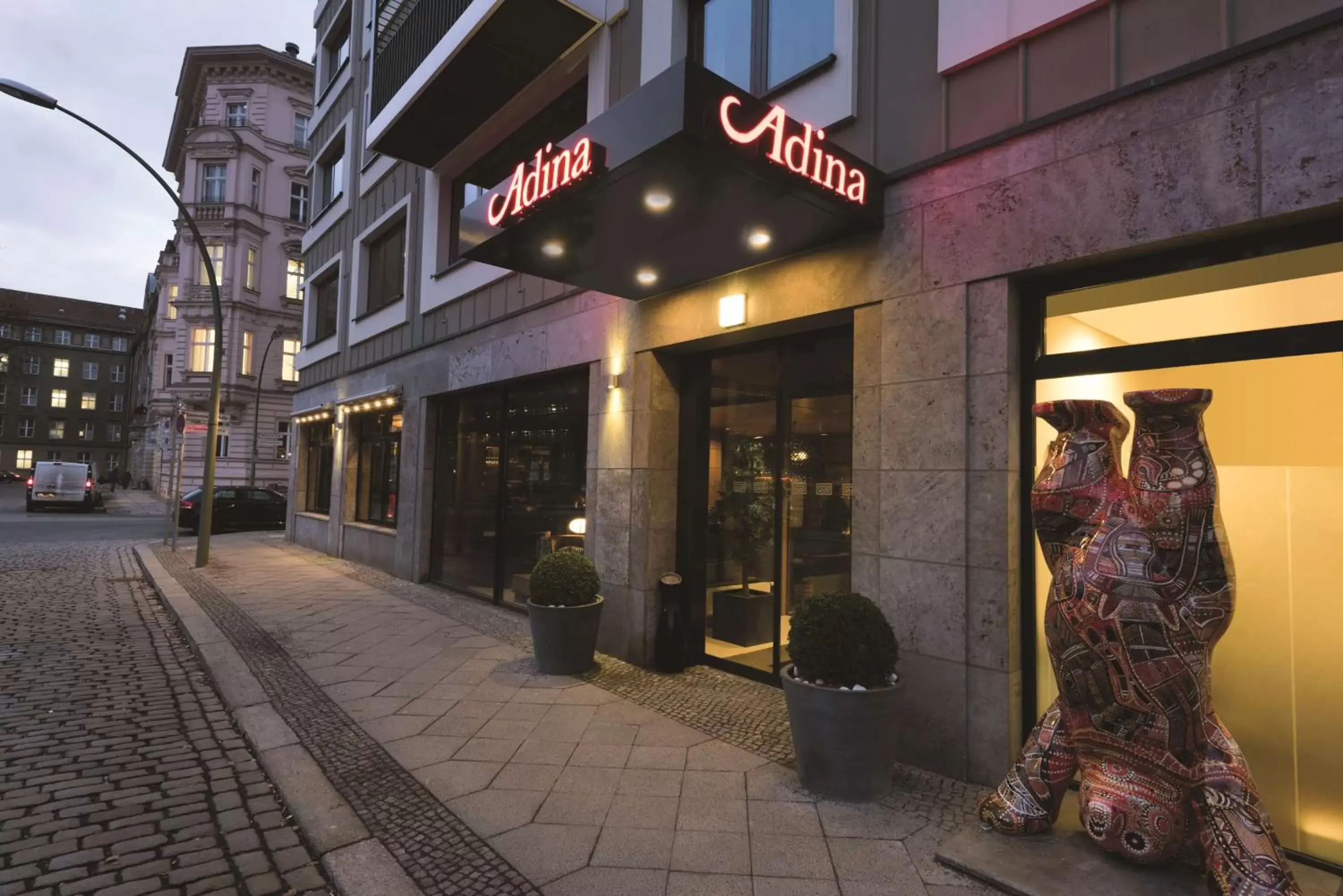 Property building in Adina Apartment Hotel Berlin Mitte