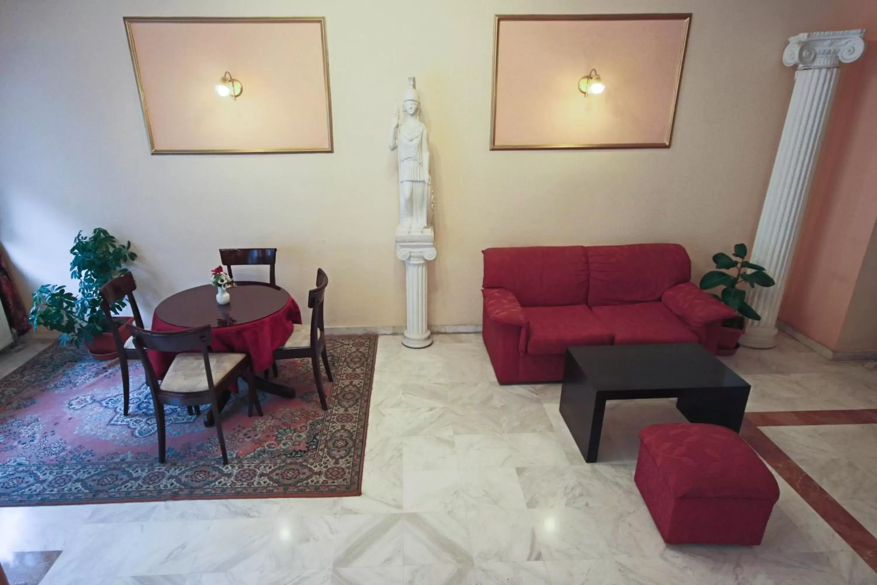 Lobby or reception, Seating Area in Alexiou Hotel