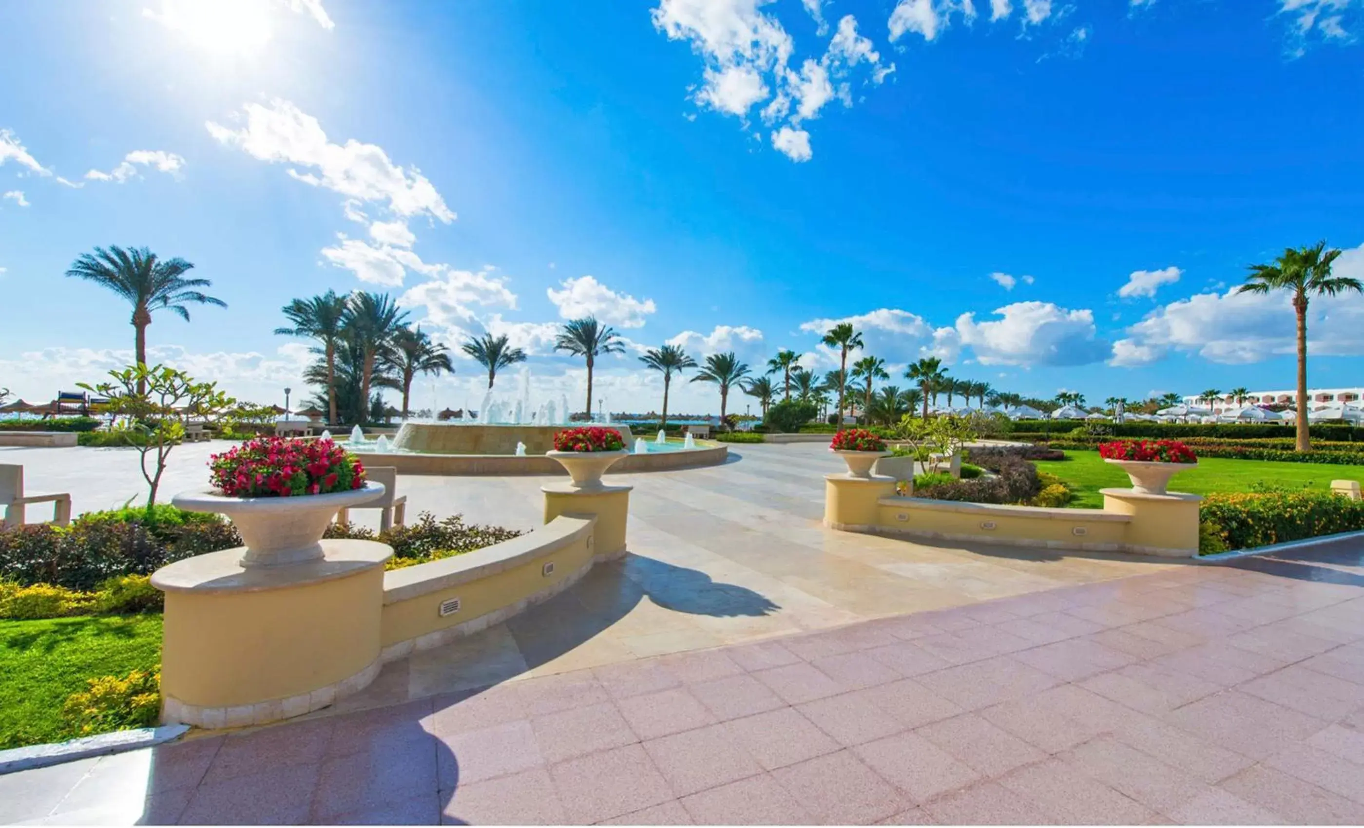 Facade/entrance, Patio/Outdoor Area in Baron Resort Sharm El Sheikh