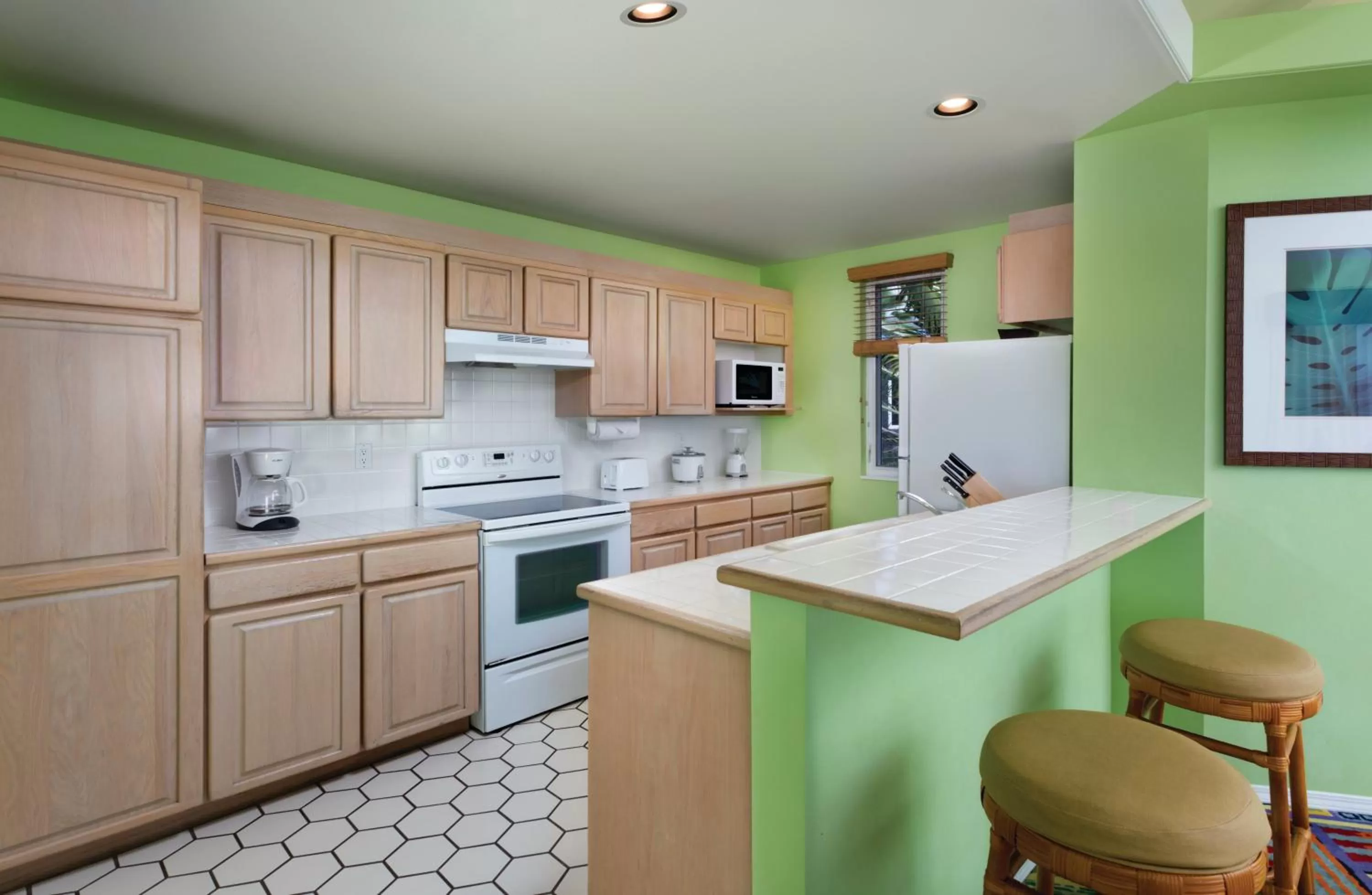 Kitchen or kitchenette in Holua Resort