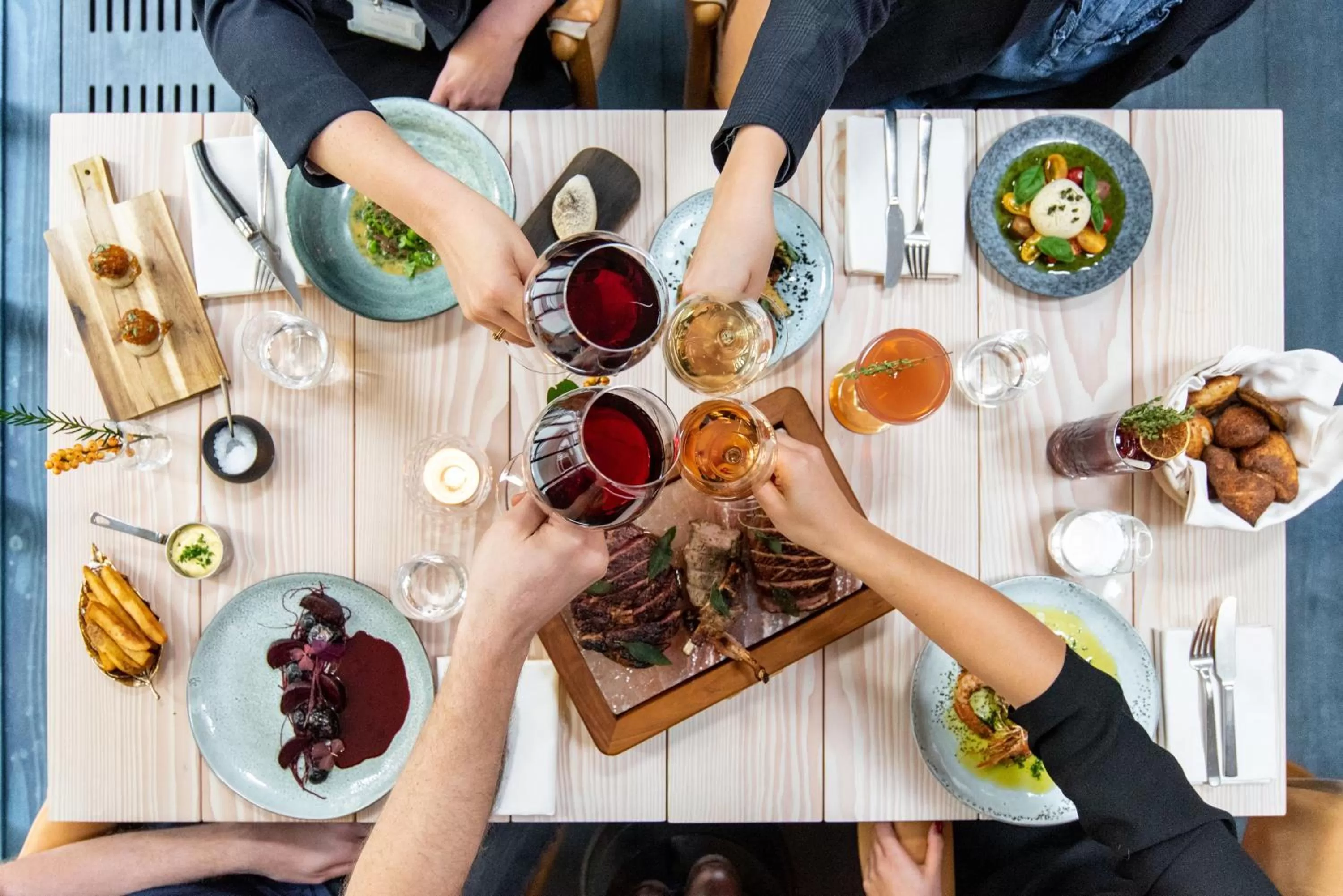 Food close-up in Nobis Hotel Copenhagen, a Member of Design Hotels